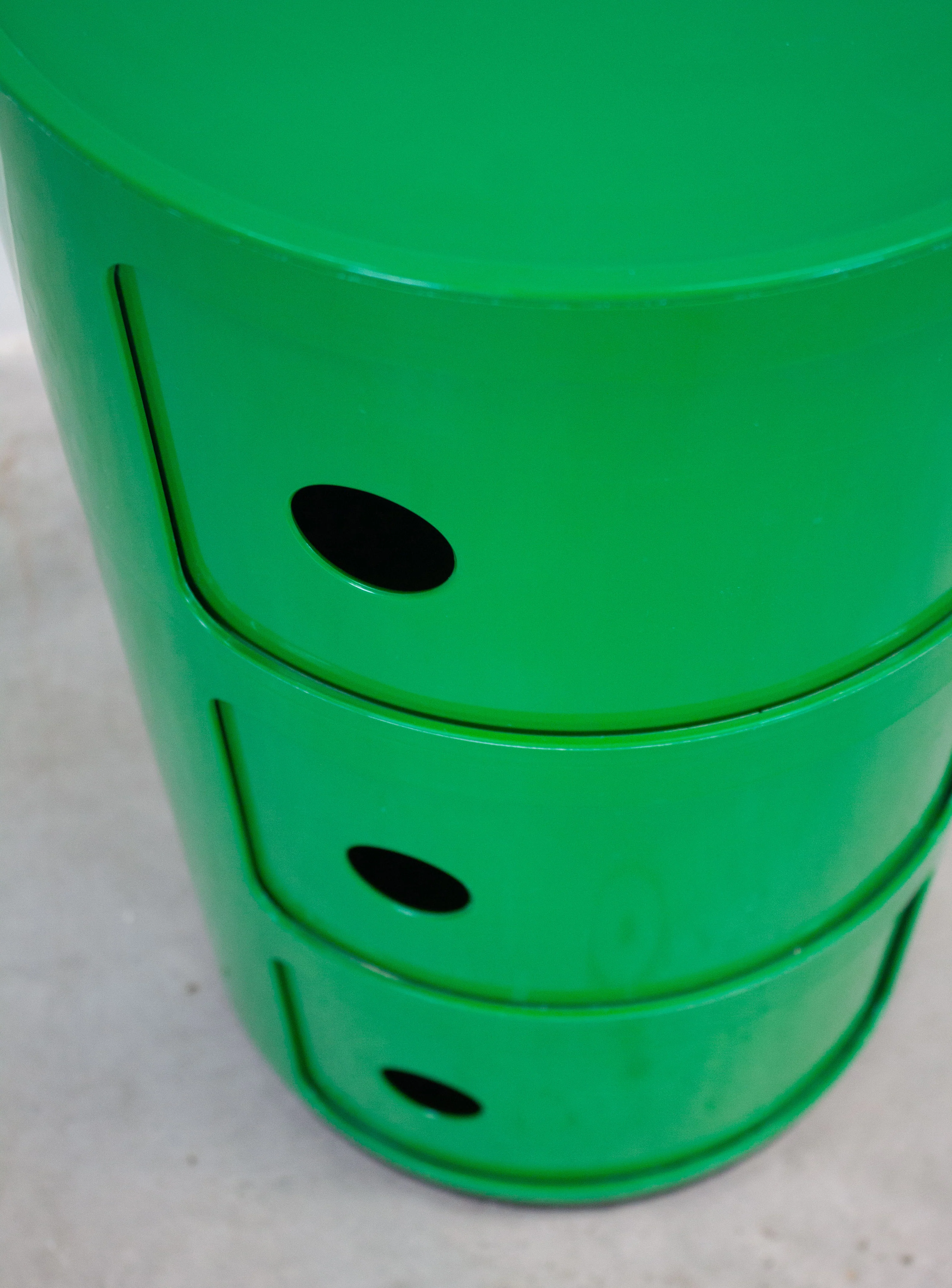 Kartell Componibili Container or Nightstand by Anna Castelli (Green) - Image 8