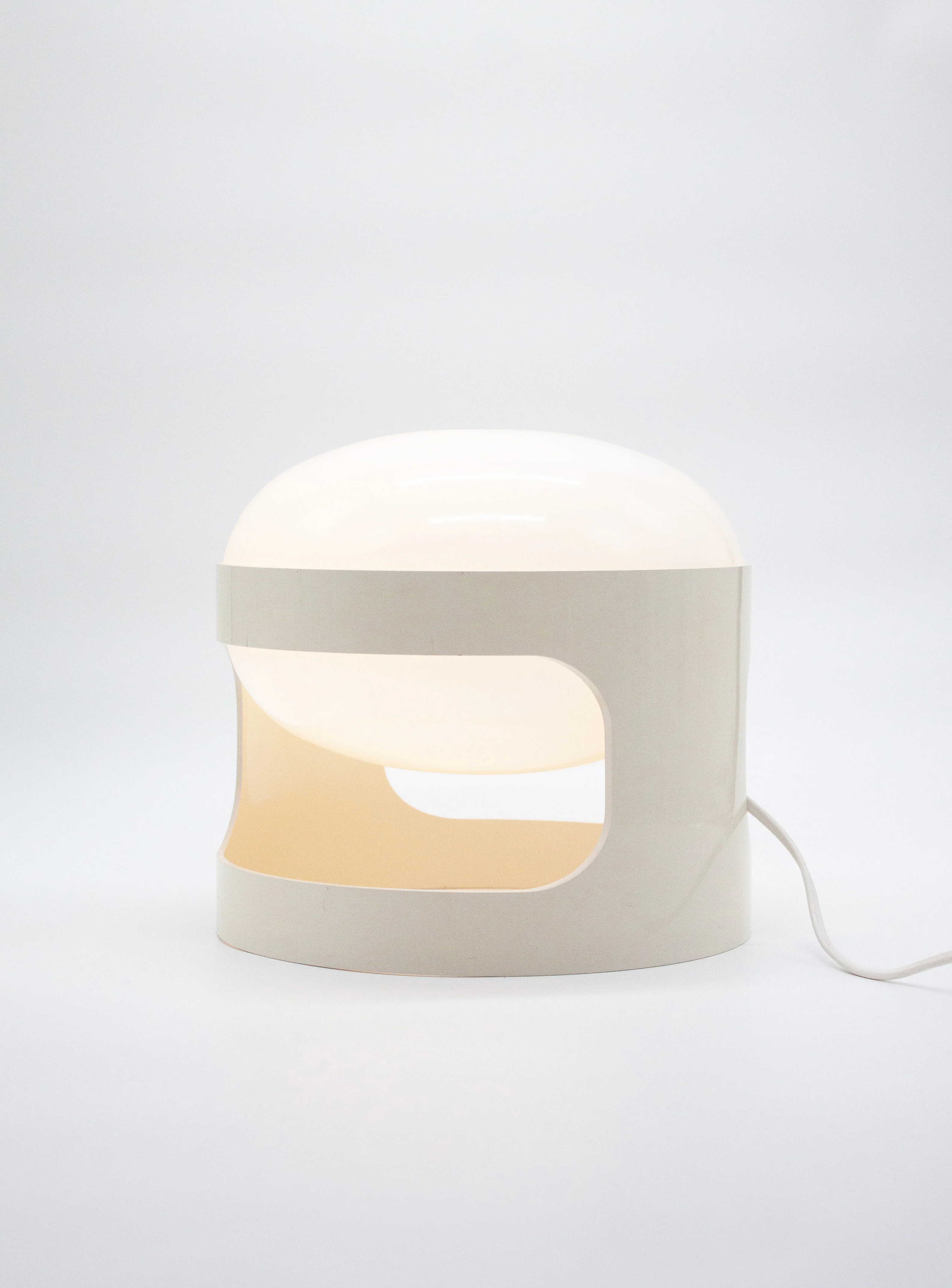 Kartell KD28 Desk Lamp by Joe Colombo (White)