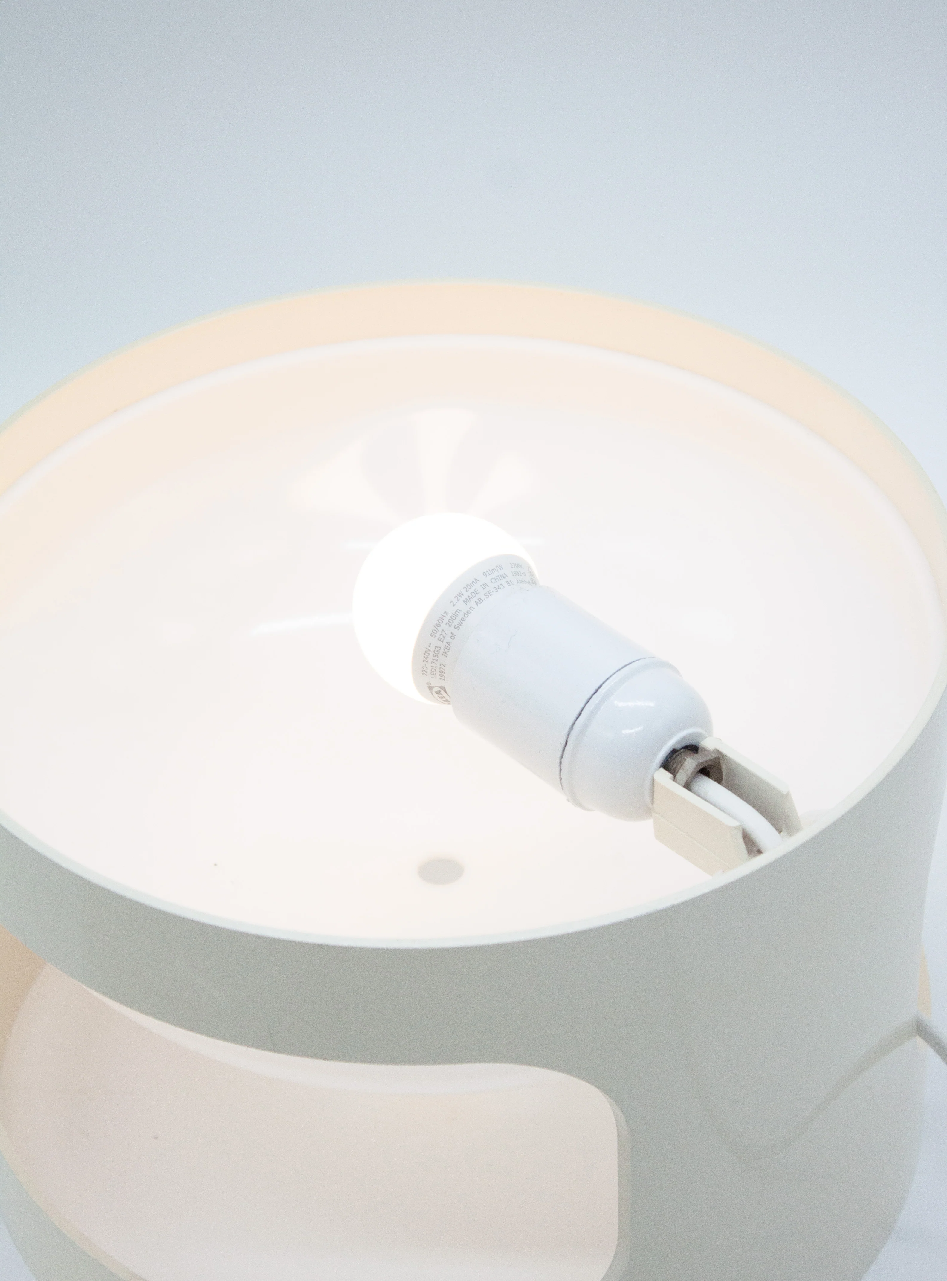 Kartell KD28 Desk Lamp by Joe Colombo (White) - Image 17