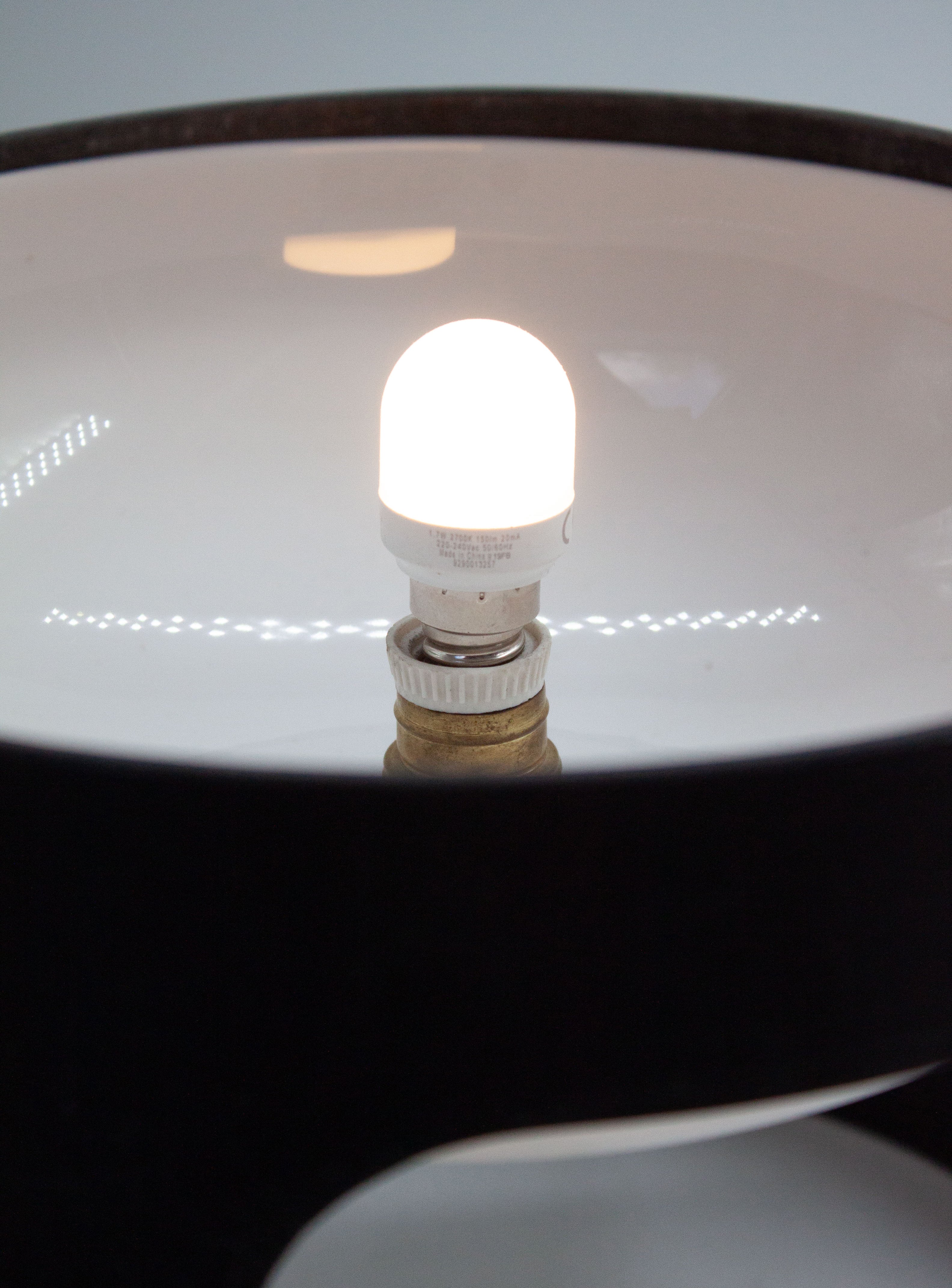 Kartell KD28 Pre-Production Desk Lamp by Joe Colombo (Black) - Image 17