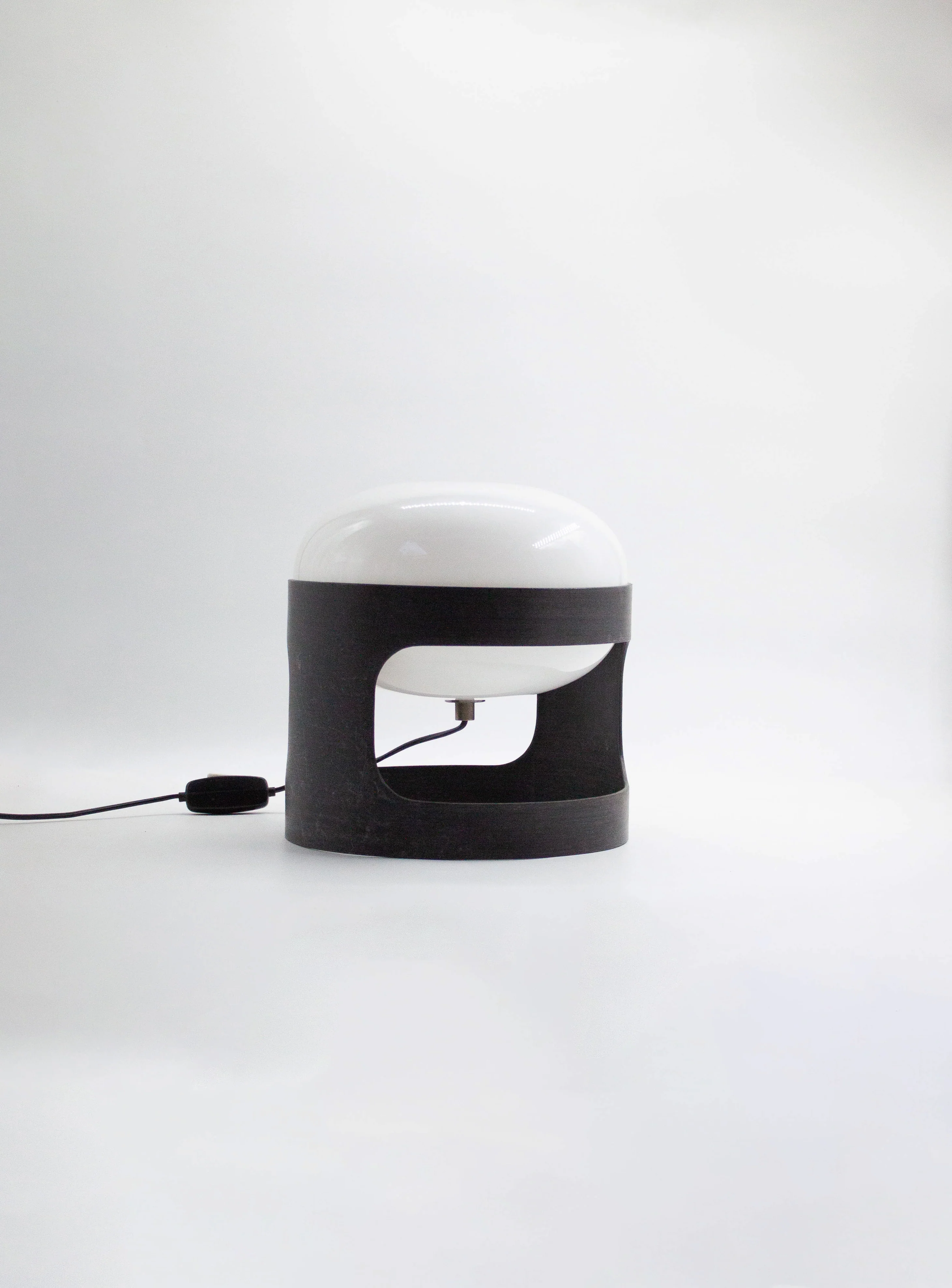 Kartell KD28 Pre-Production Desk Lamp by Joe Colombo (Black) - Image 4