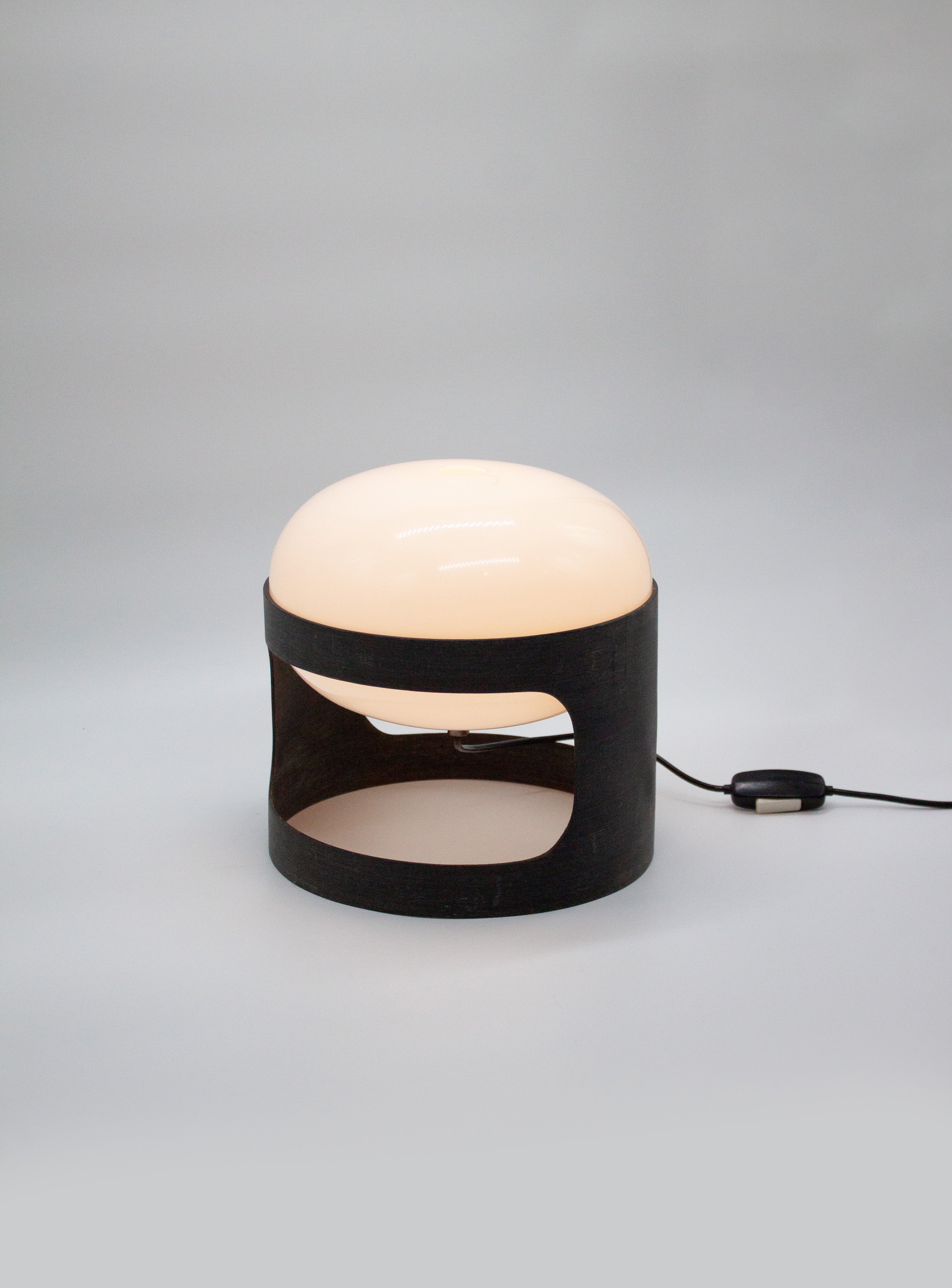 Kartell KD28 Pre-Production Desk Lamp by Joe Colombo (Black) - Image 12