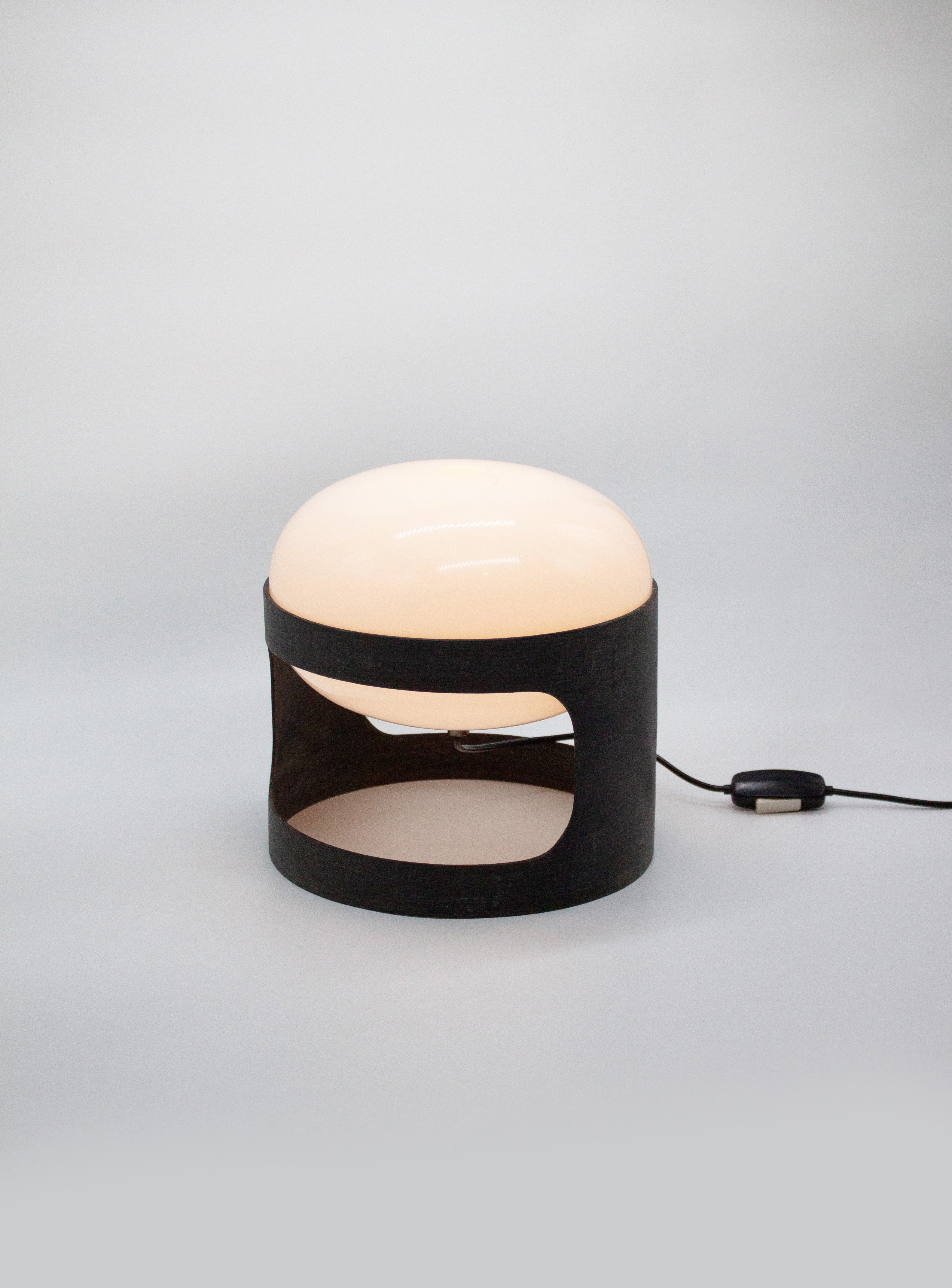 Kartell KD28 Pre-Production Desk Lamp by Joe Colombo (Black) - Image 2