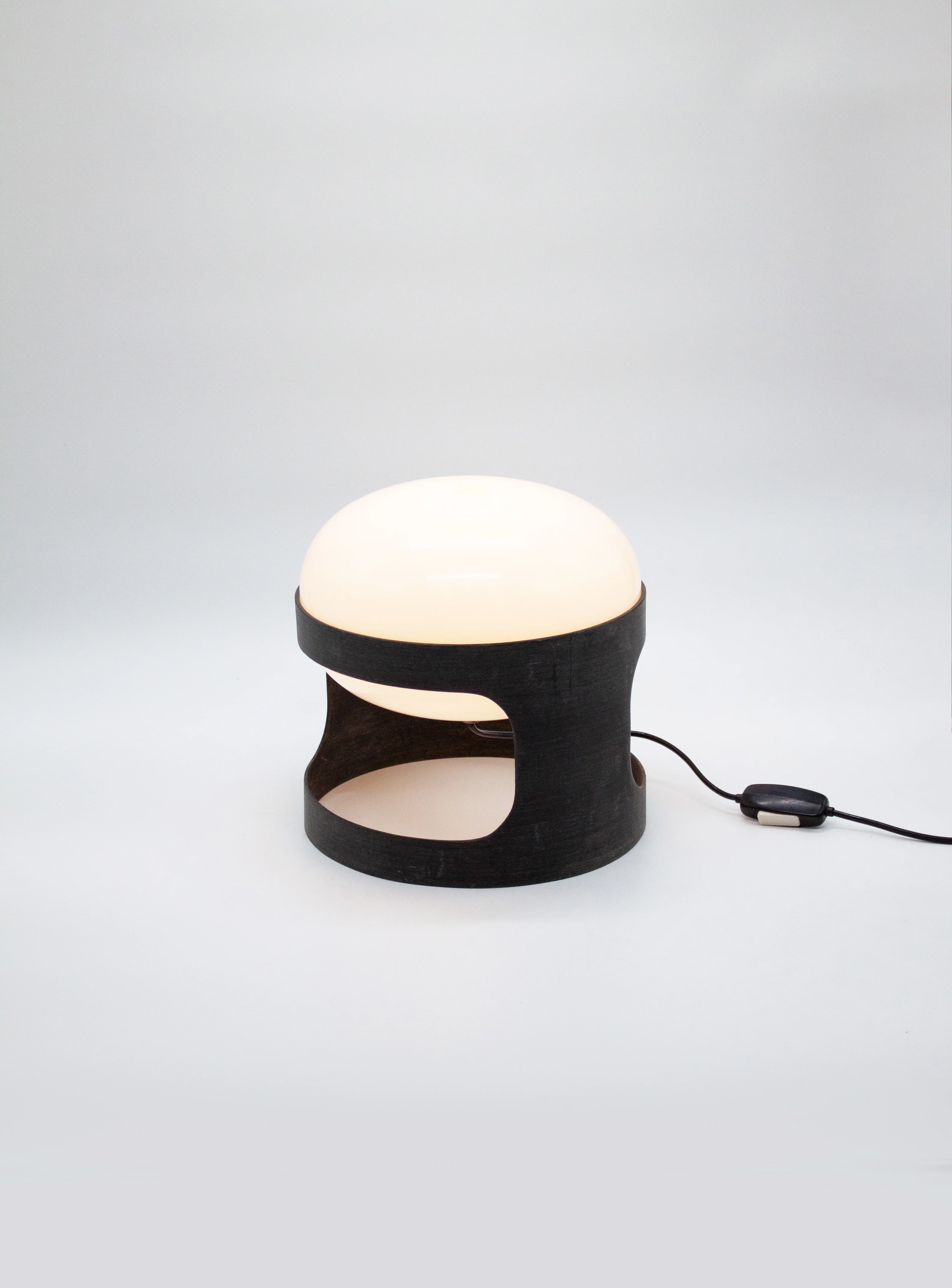 Kartell KD28 Pre-Production Desk Lamp by Joe Colombo (Black) - Image 3