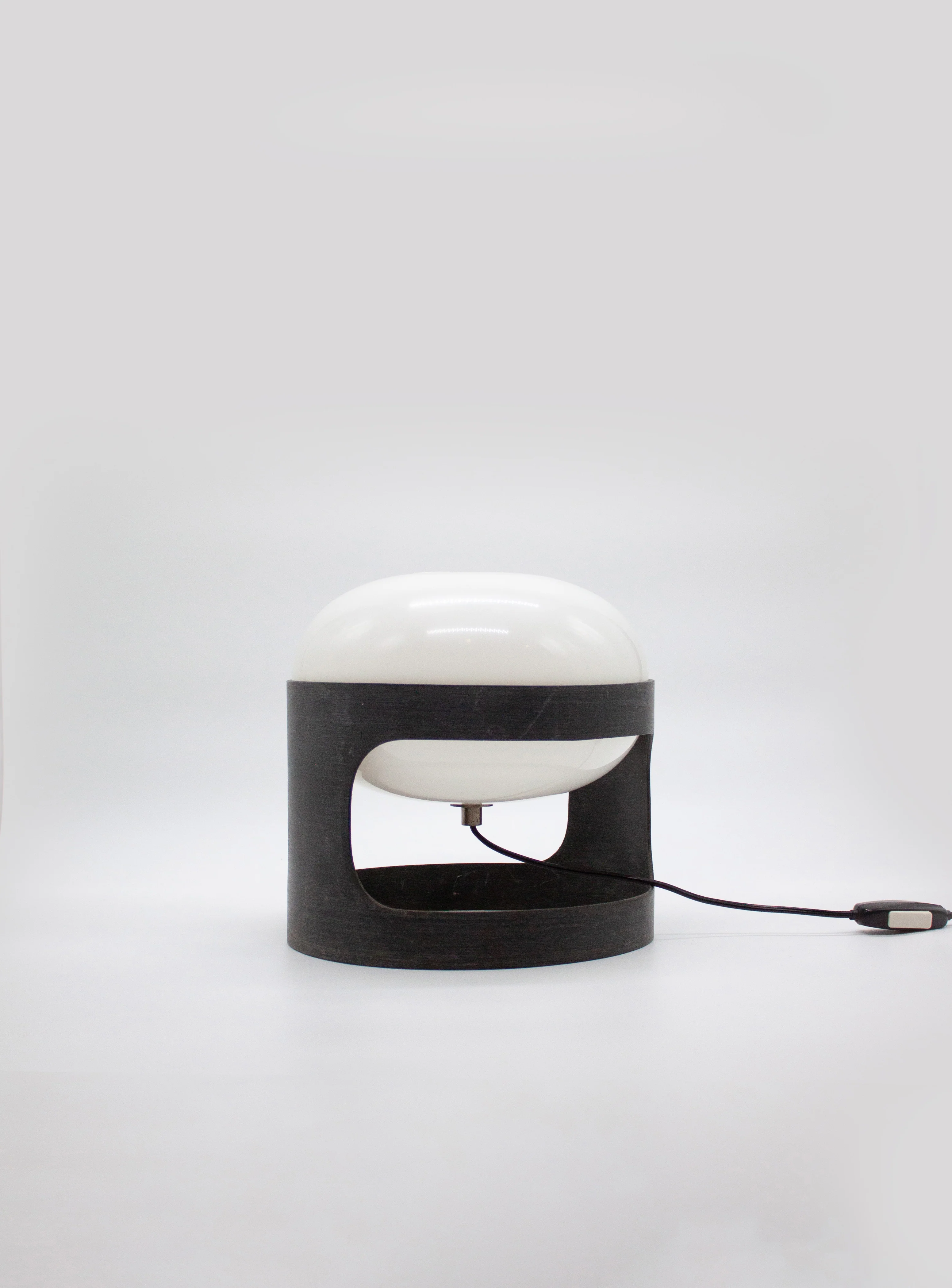 Kartell KD28 Pre-Production Desk Lamp by Joe Colombo (Black) - Image 4