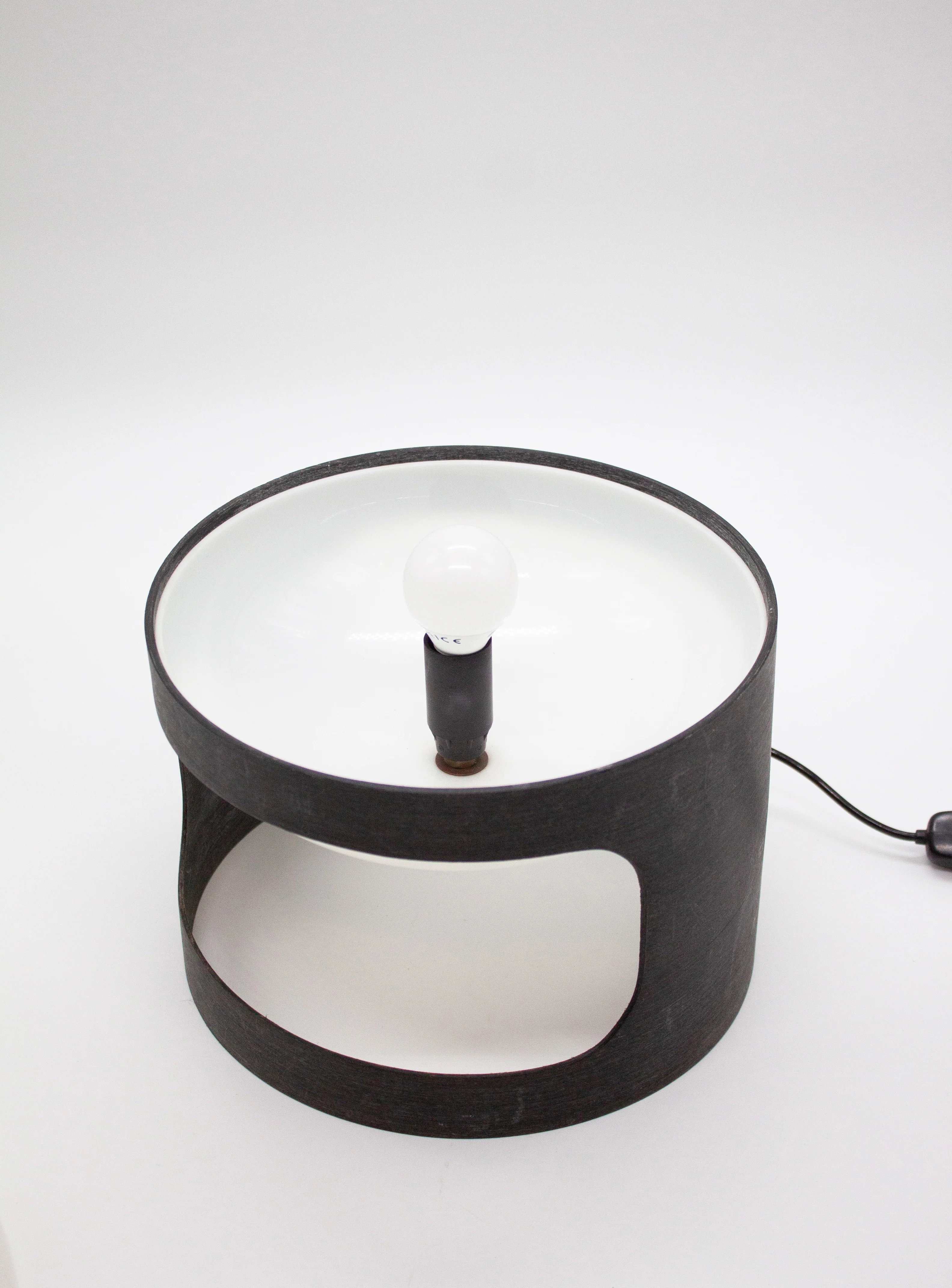 Kartell KD28 Pre-Production Desk Lamp by Joe Colombo (Black) - Image 6