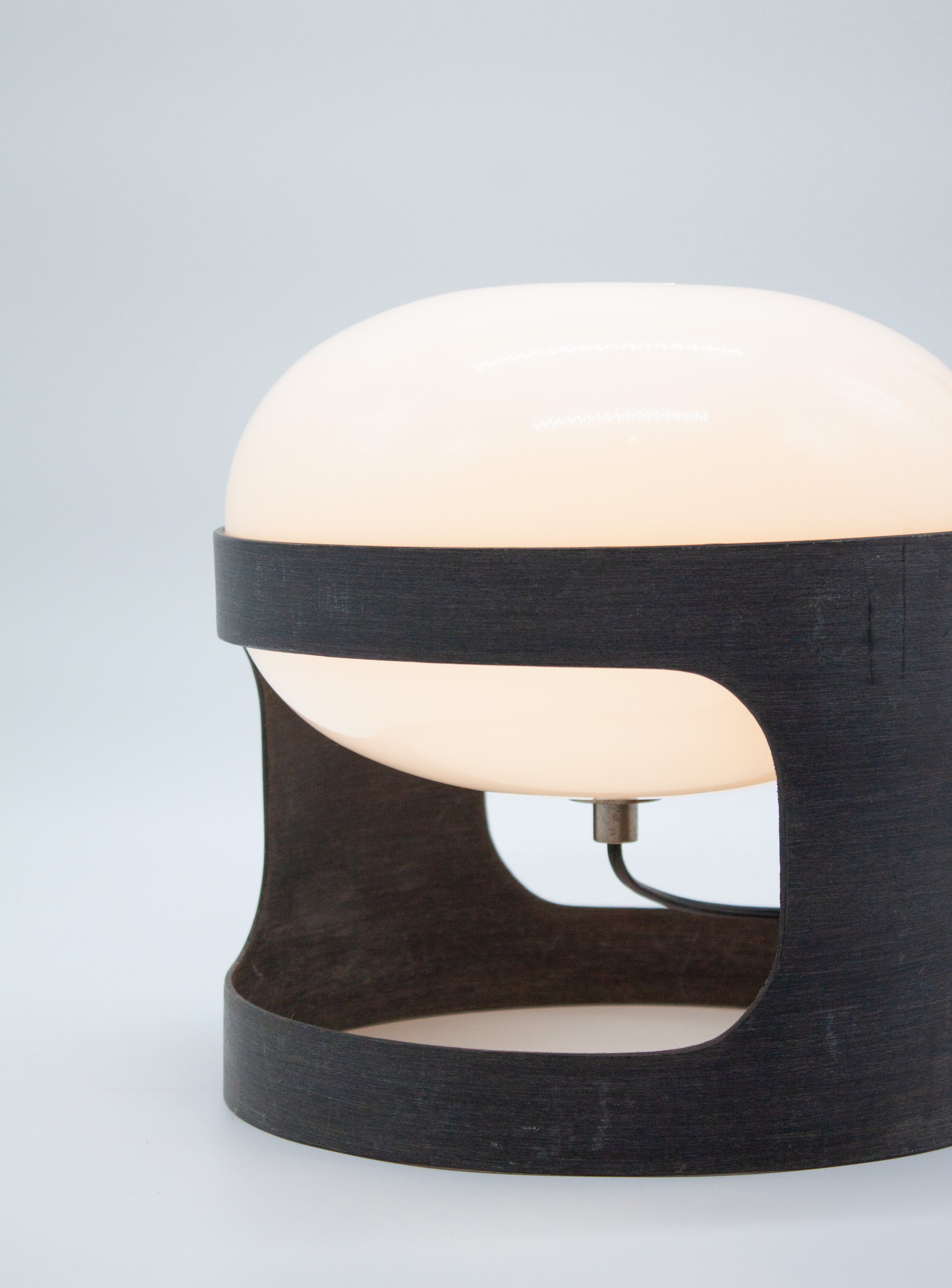 Kartell KD28 Pre-Production Desk Lamp by Joe Colombo (Black) - Image 7