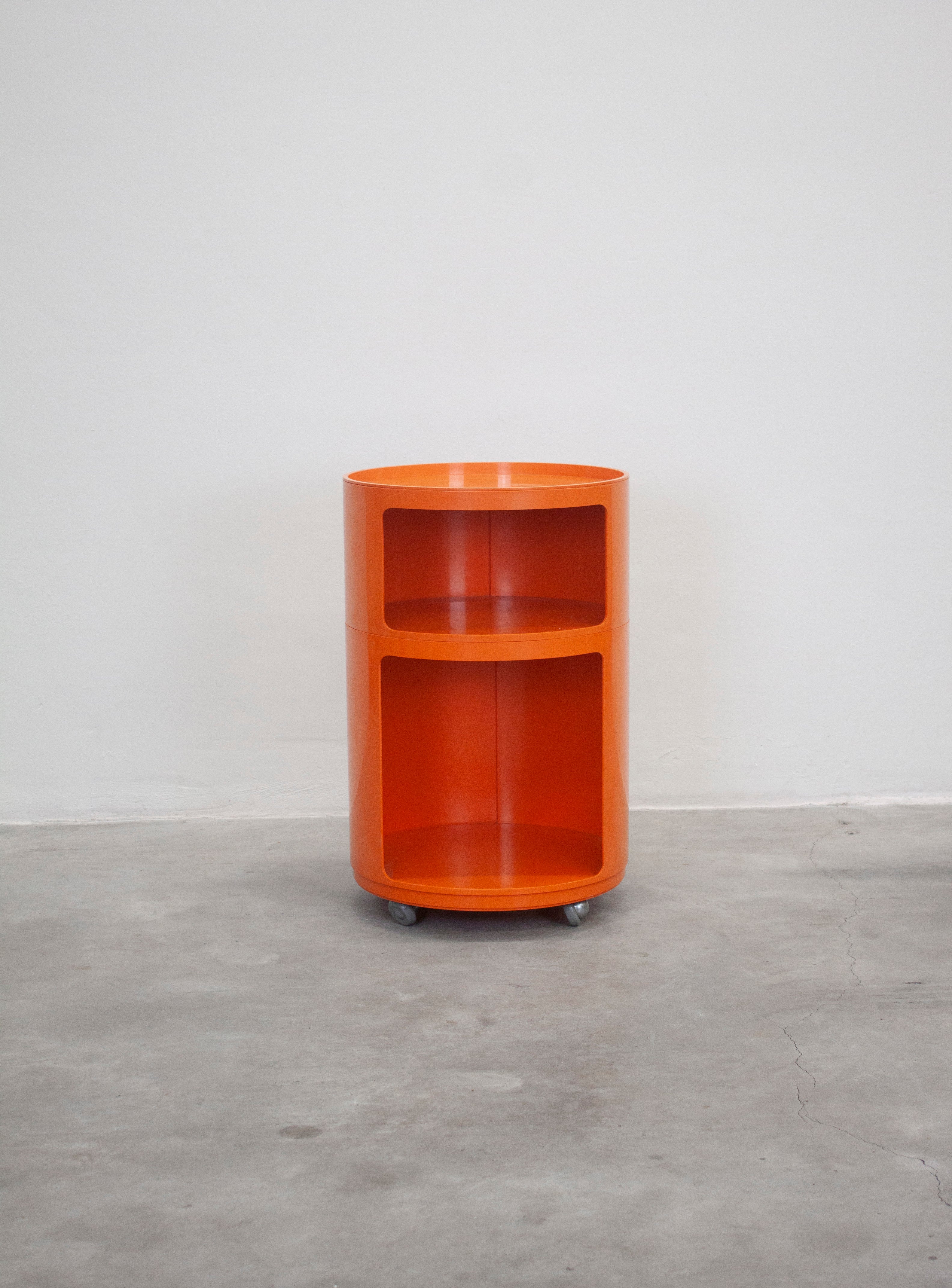 Kartell Large Componibili Container by Anna Castelli (Orange) - Image 10