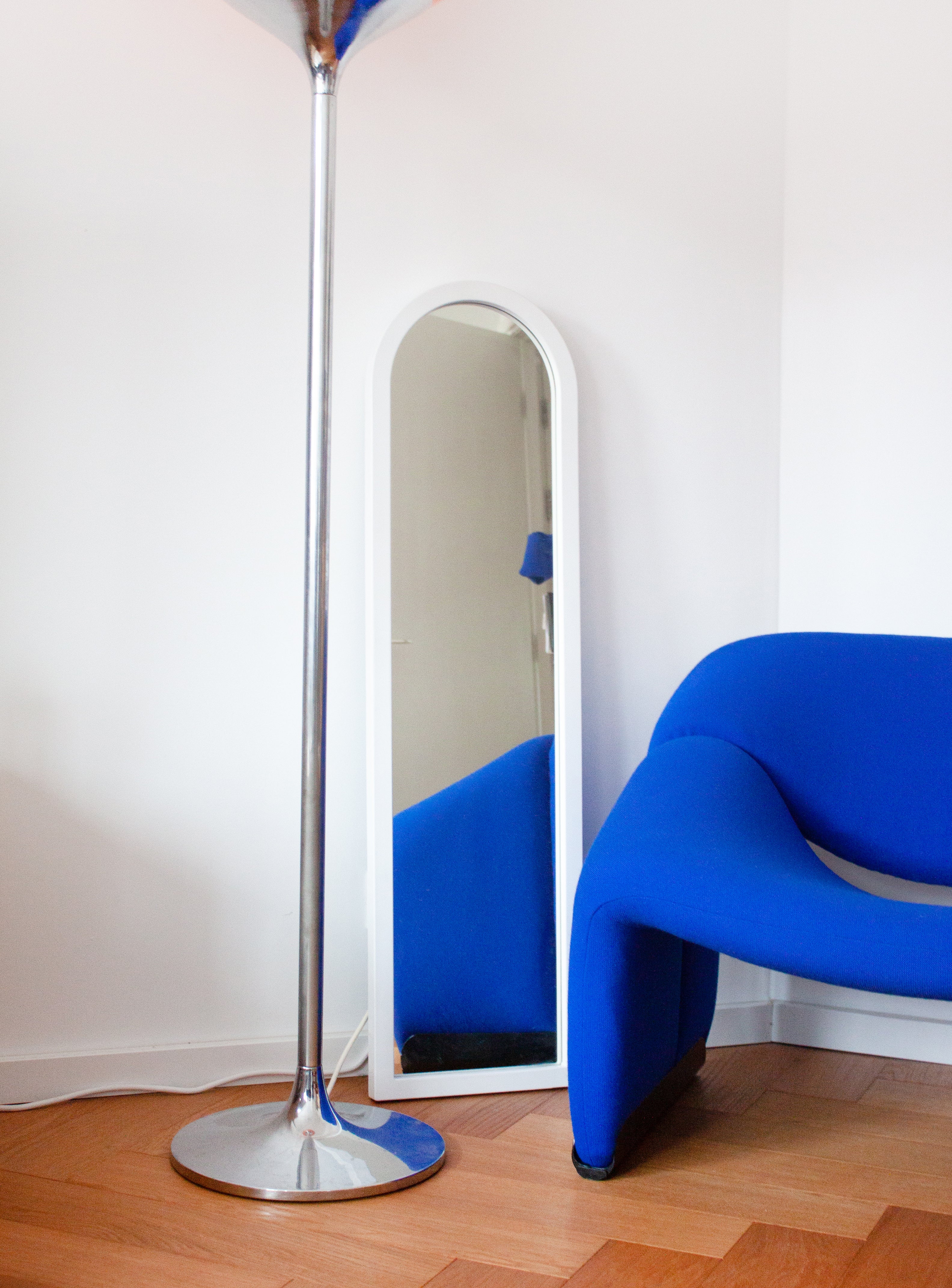 Kartell Model 4729 Mirror by Anna Castelli (White) - Image 2