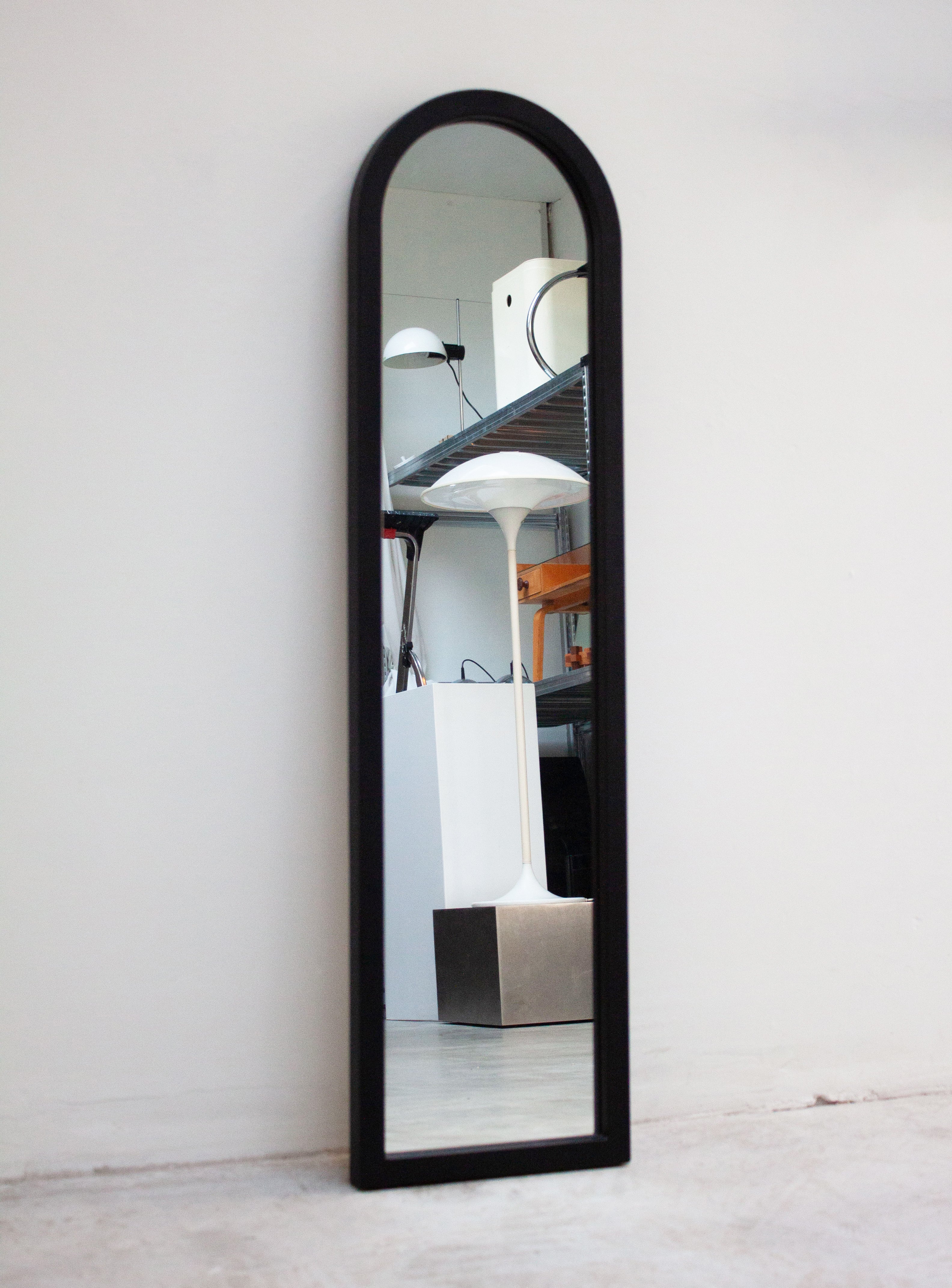 Kartell Model 4729 Mirror by Anna Castelli (Black) - Image 2
