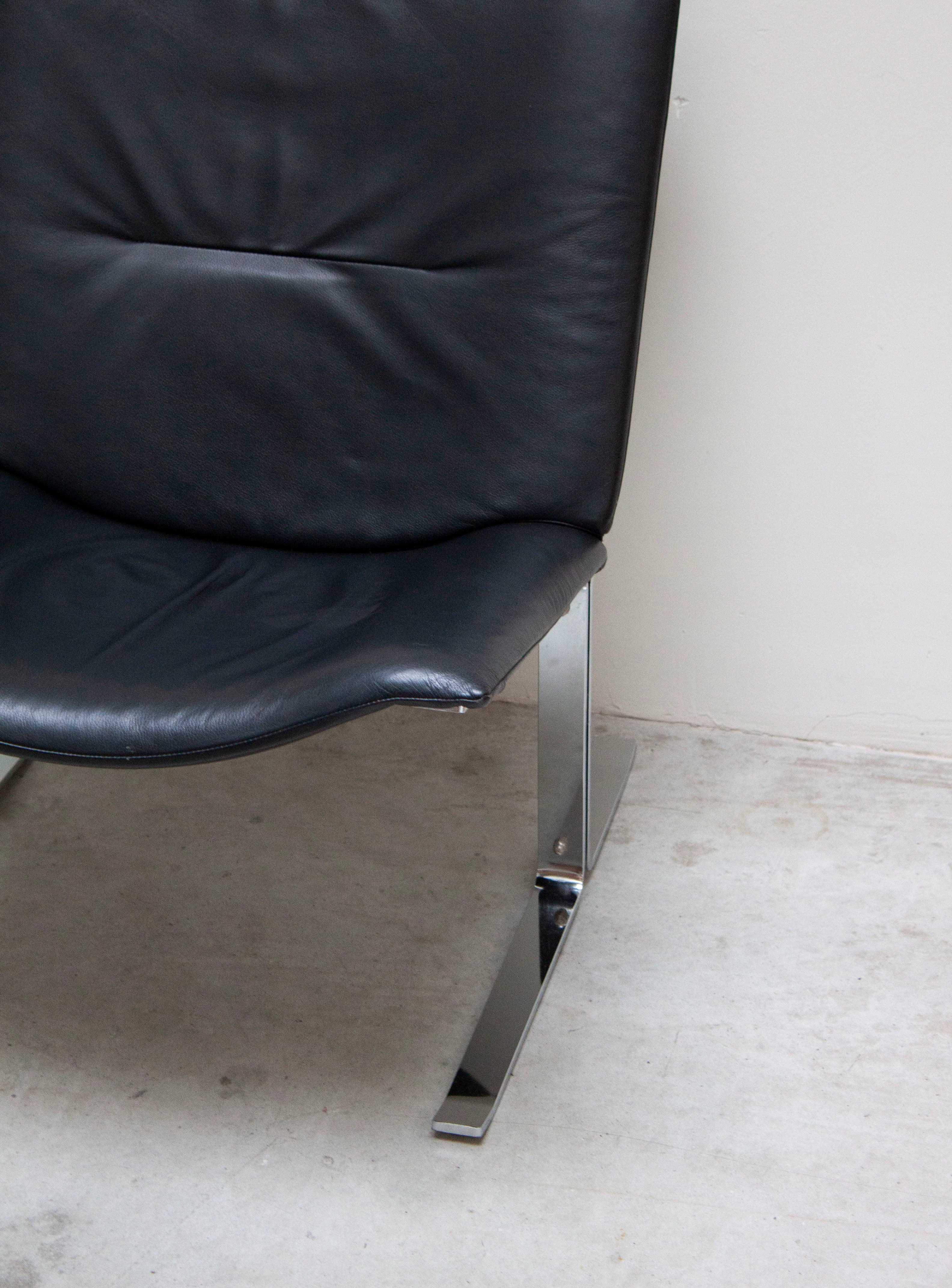 Kebe Møbler Eagle Lounge Chair (Black) - Image 21