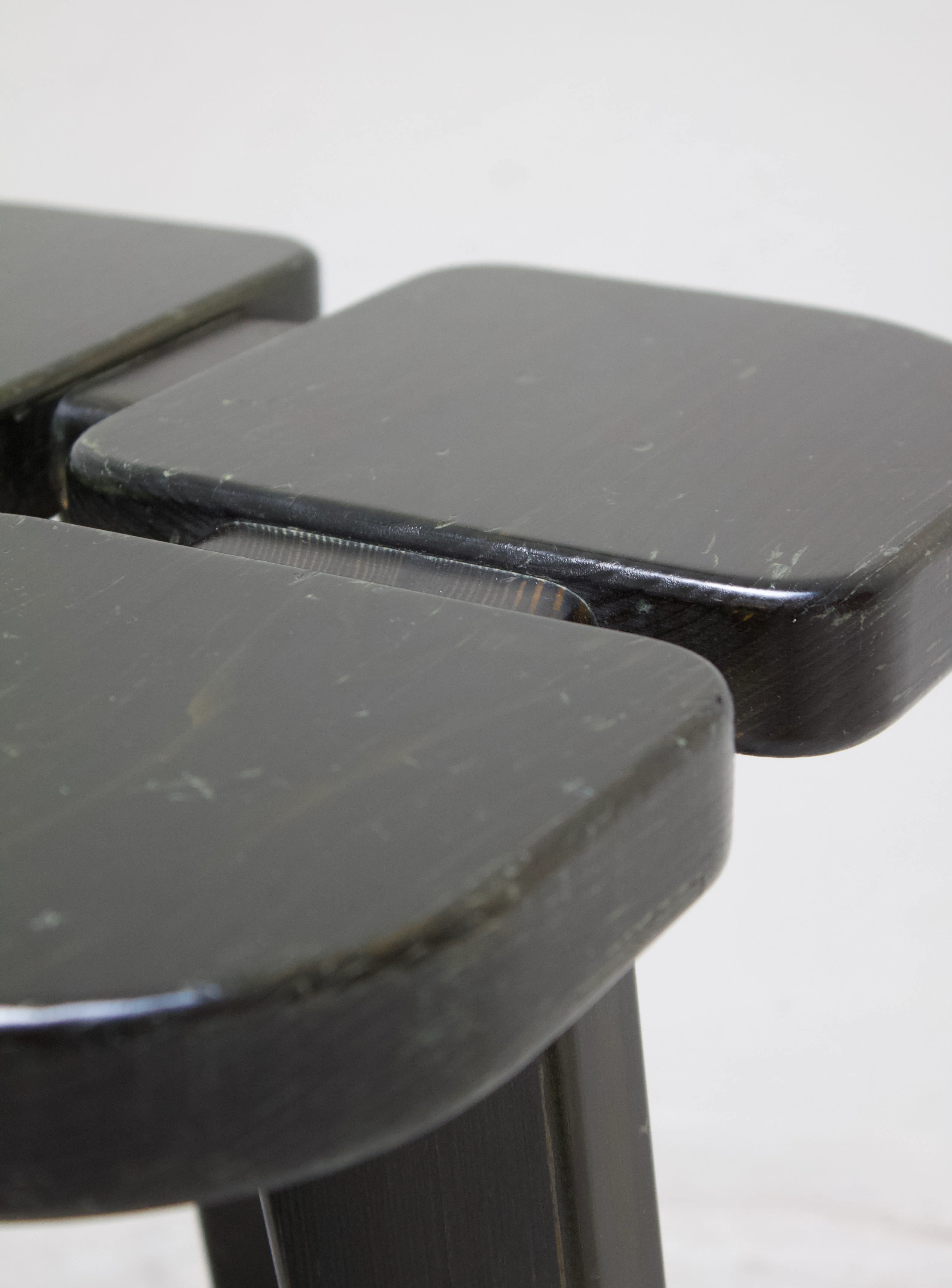 Keravan Puusepäntehdas Apila Stool by Rauni Peippo (Dark Green) - Image 10