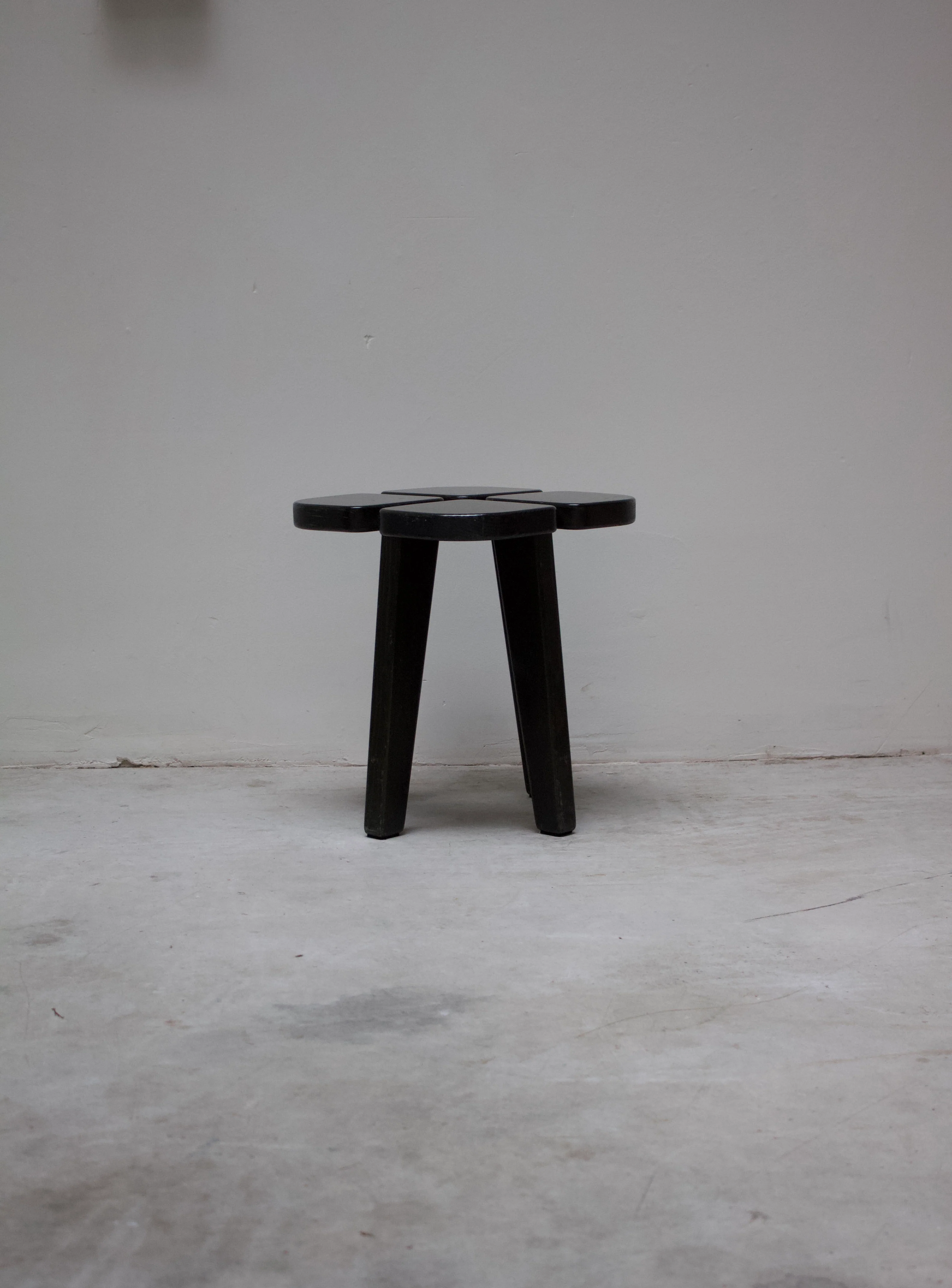 Keravan Puusepäntehdas Apila Stool by Rauni Peippo (Dark Green) - Image 14