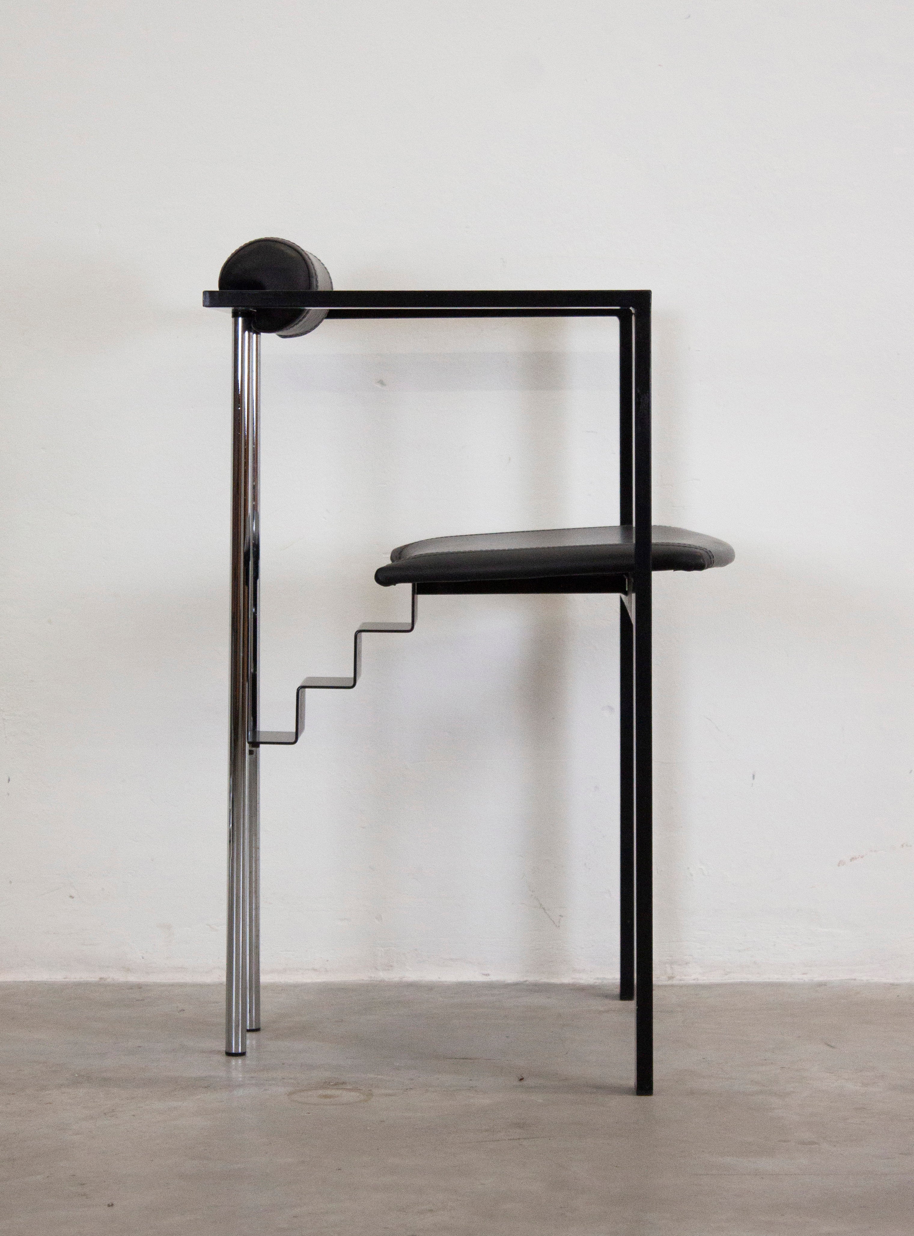 KFF Design Trix Chair by Karl Friedrich Föster (Black/Chrome) - Image 10