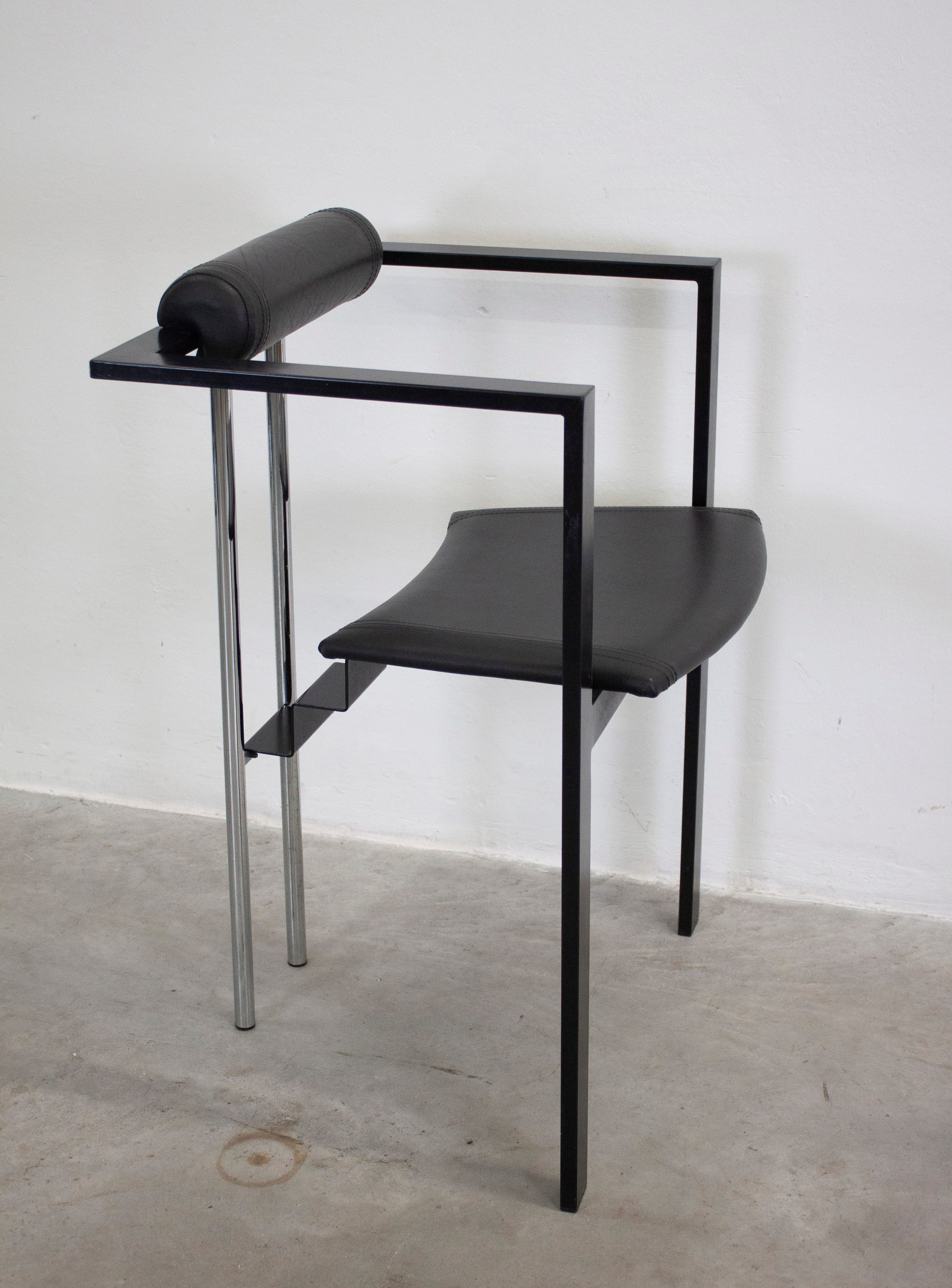 KFF Design Trix Chair by Karl Friedrich Föster (Black/Chrome) - Image 14