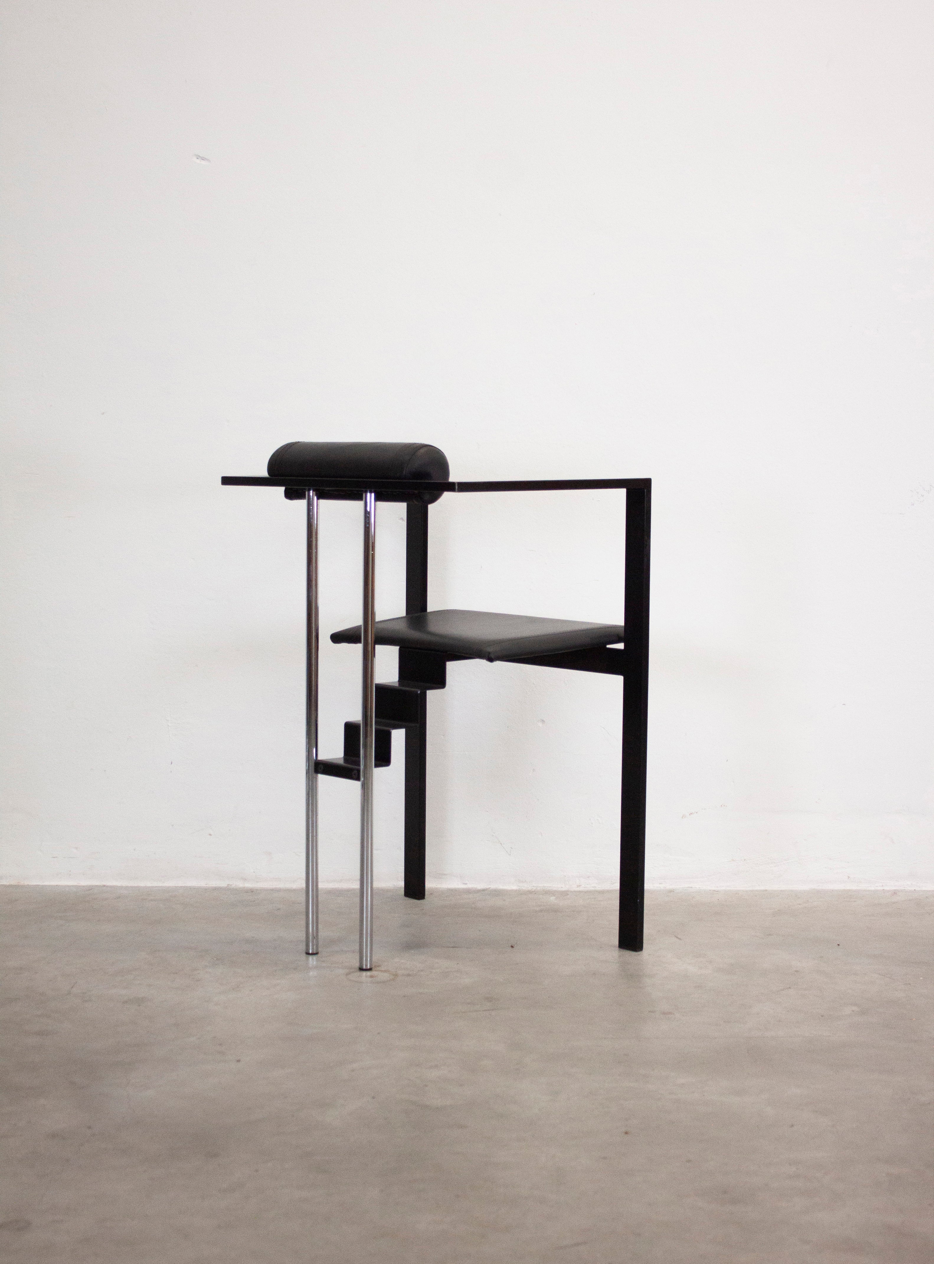 KFF Design Trix Chair by Karl Friedrich Föster (Black/Chrome) - Image 15