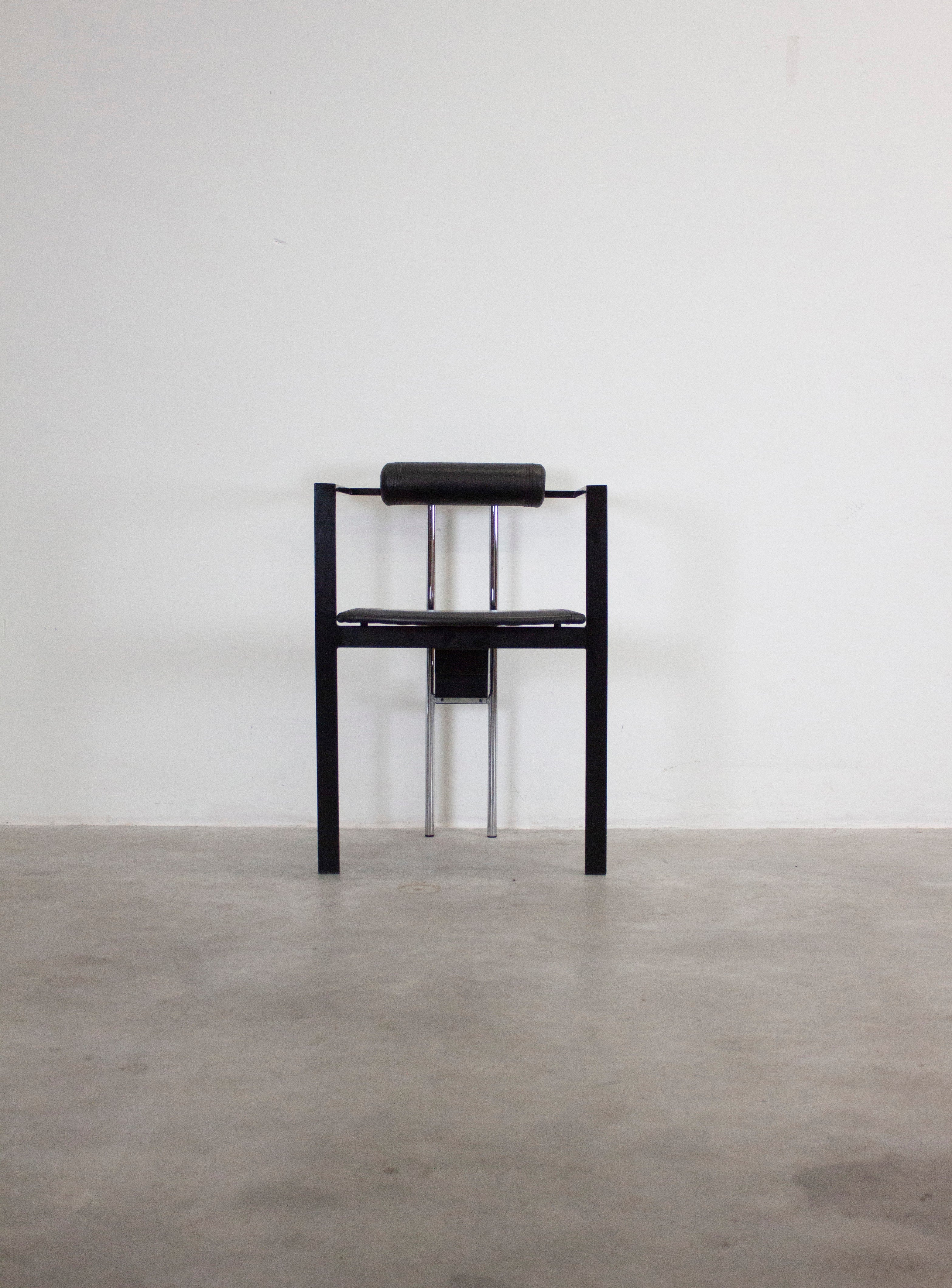 KFF Design Trix Chair by Karl Friedrich Föster (Black/Chrome) - Image 17
