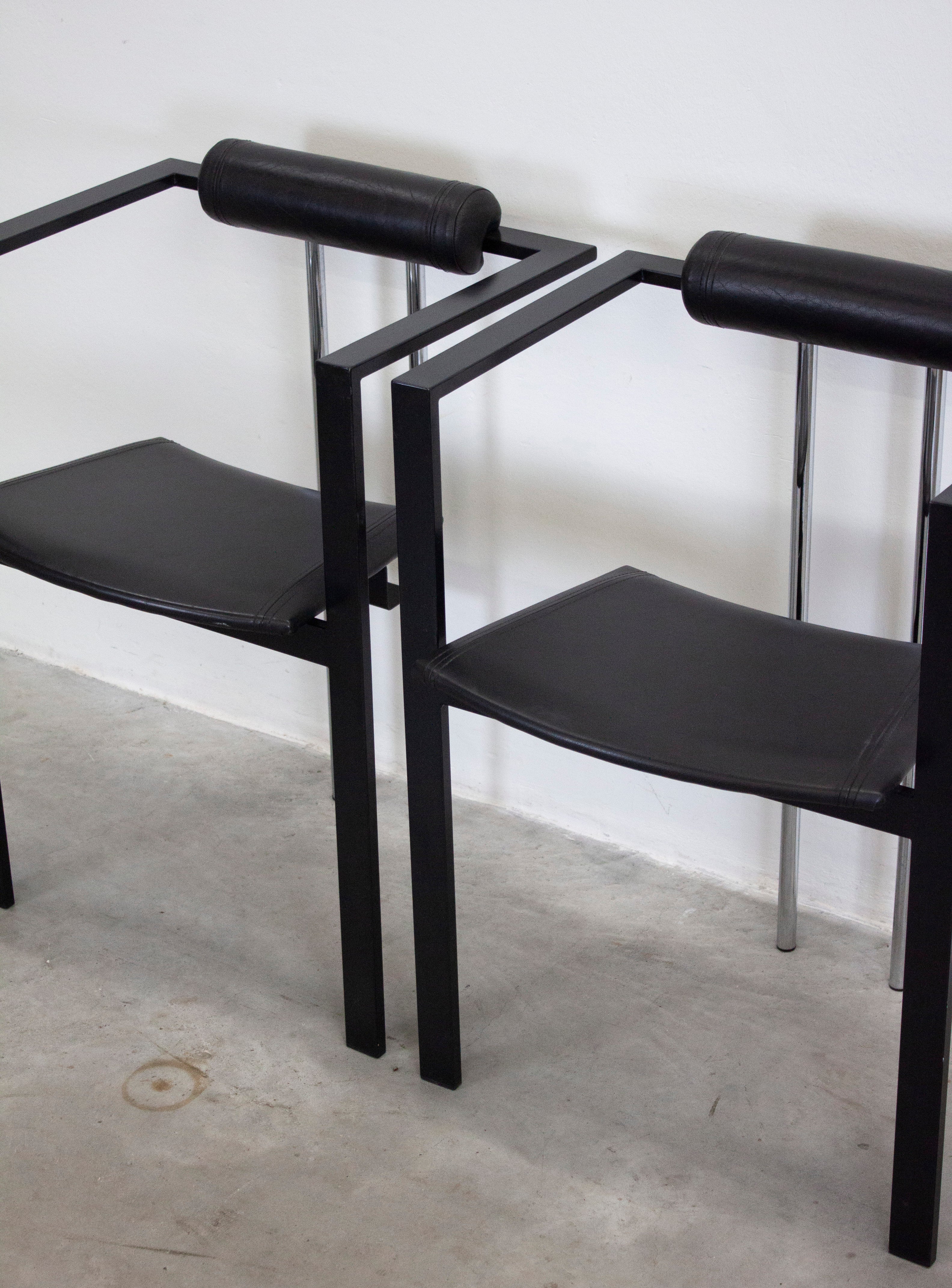 KFF Design Trix Chair by Karl Friedrich Föster (Black/Chrome) - Image 23