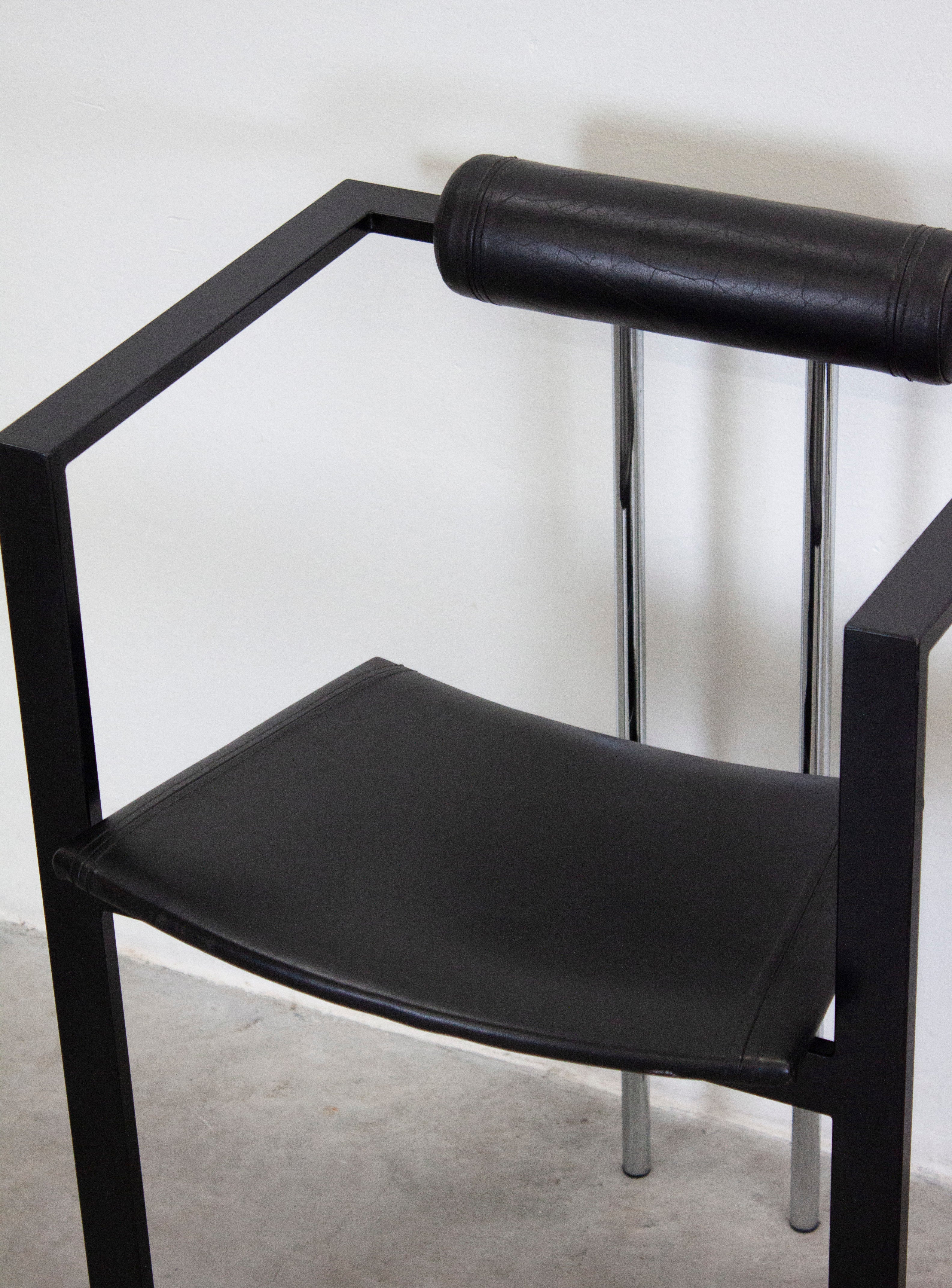 KFF Design Trix Chair by Karl Friedrich Föster (Black/Chrome) - Image 24