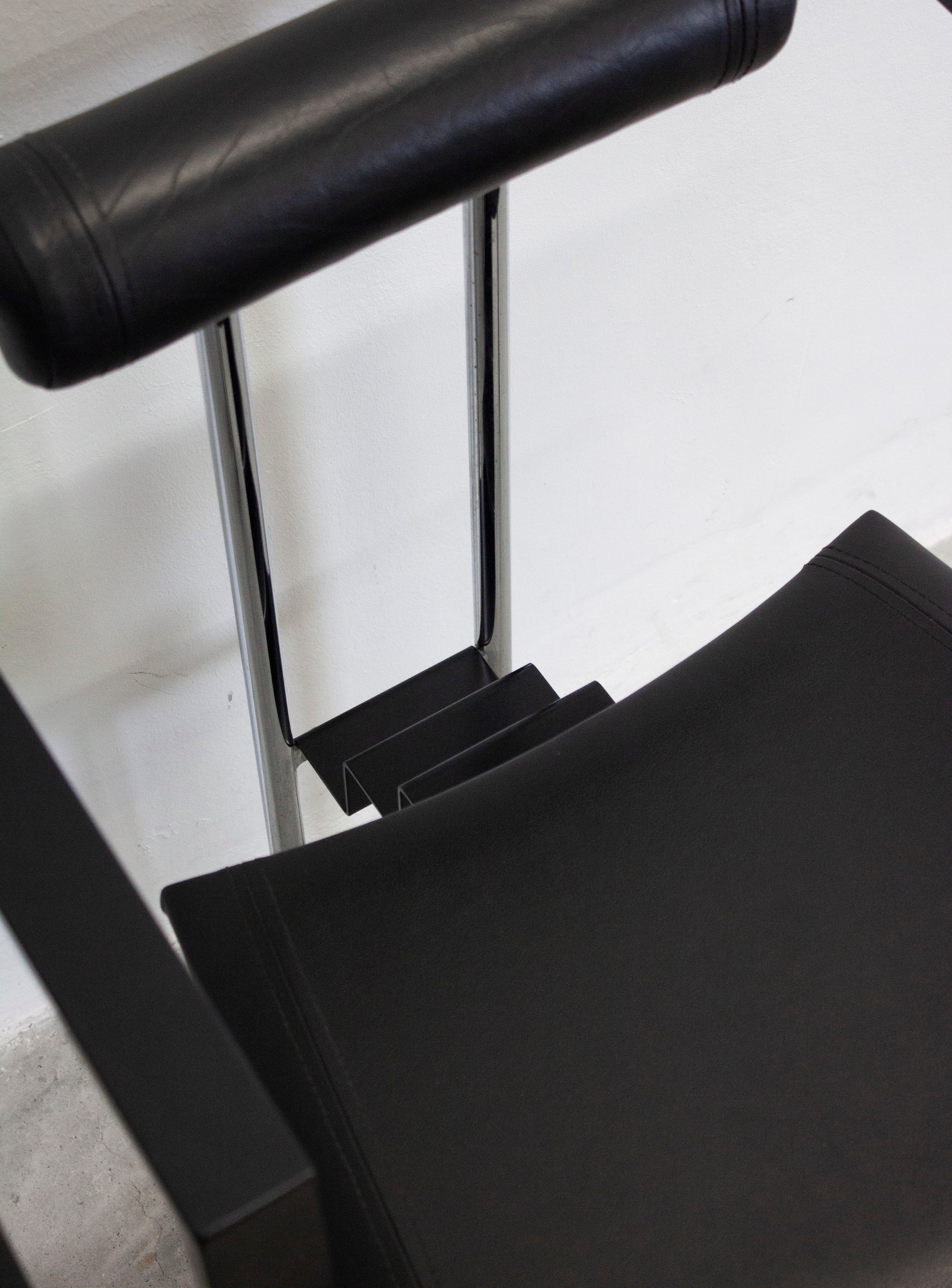 KFF Design Trix Chair by Karl Friedrich Föster (Black/Chrome) - Image 25