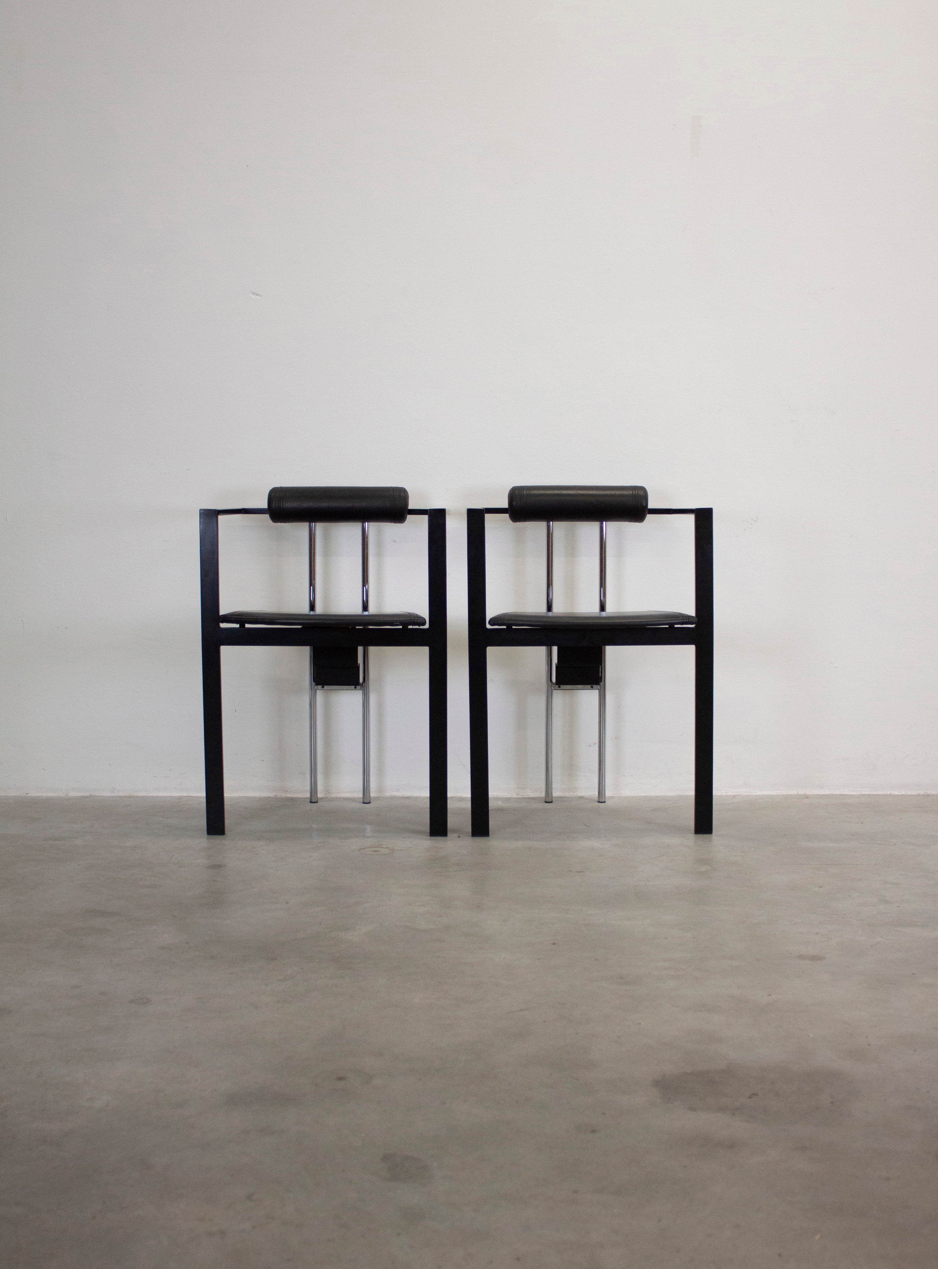 KFF Design Trix Chair by Karl Friedrich Föster (Black/Chrome) - Image 3