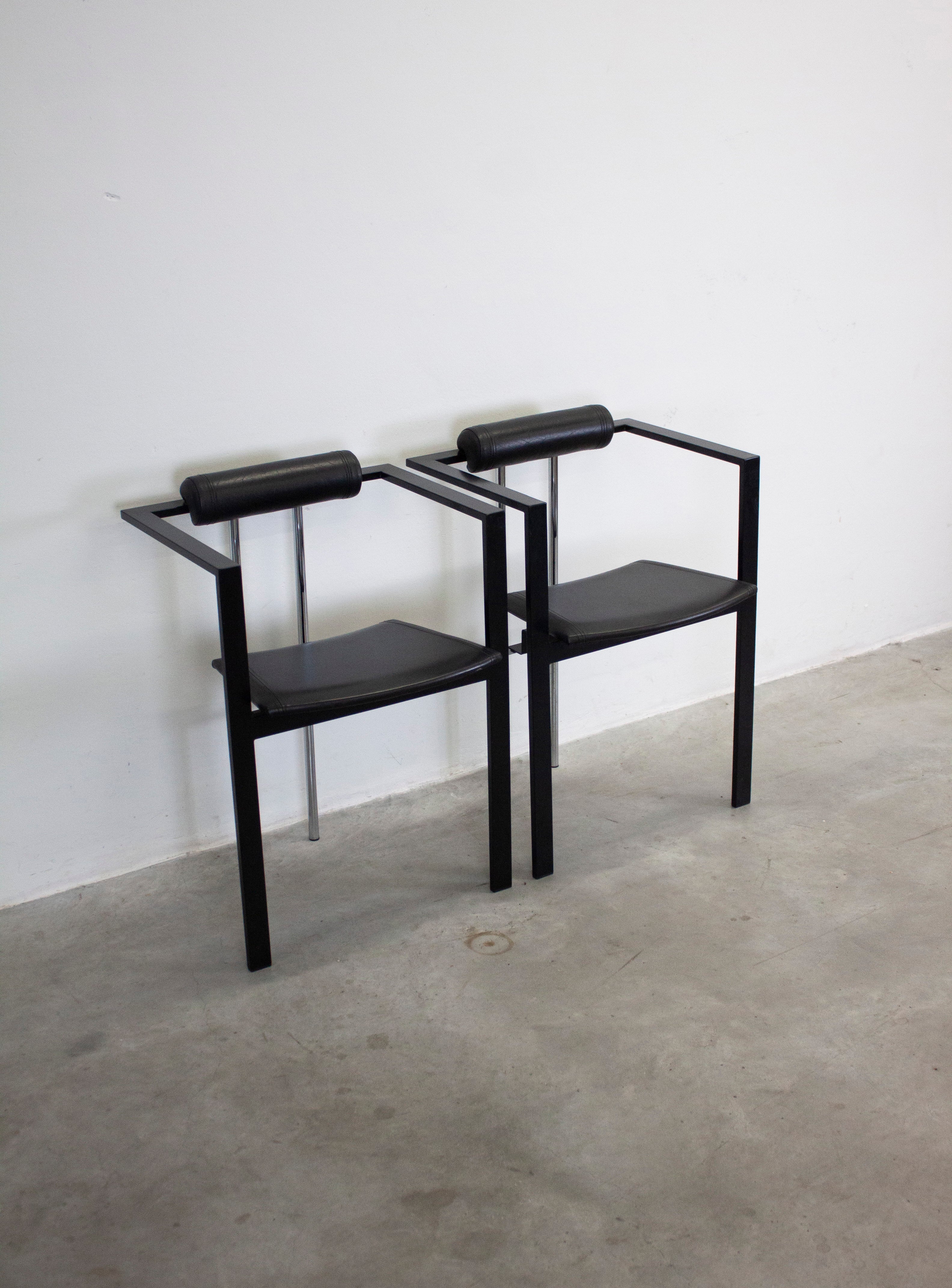 KFF Design Trix Chair by Karl Friedrich Föster (Black/Chrome) - Image 6