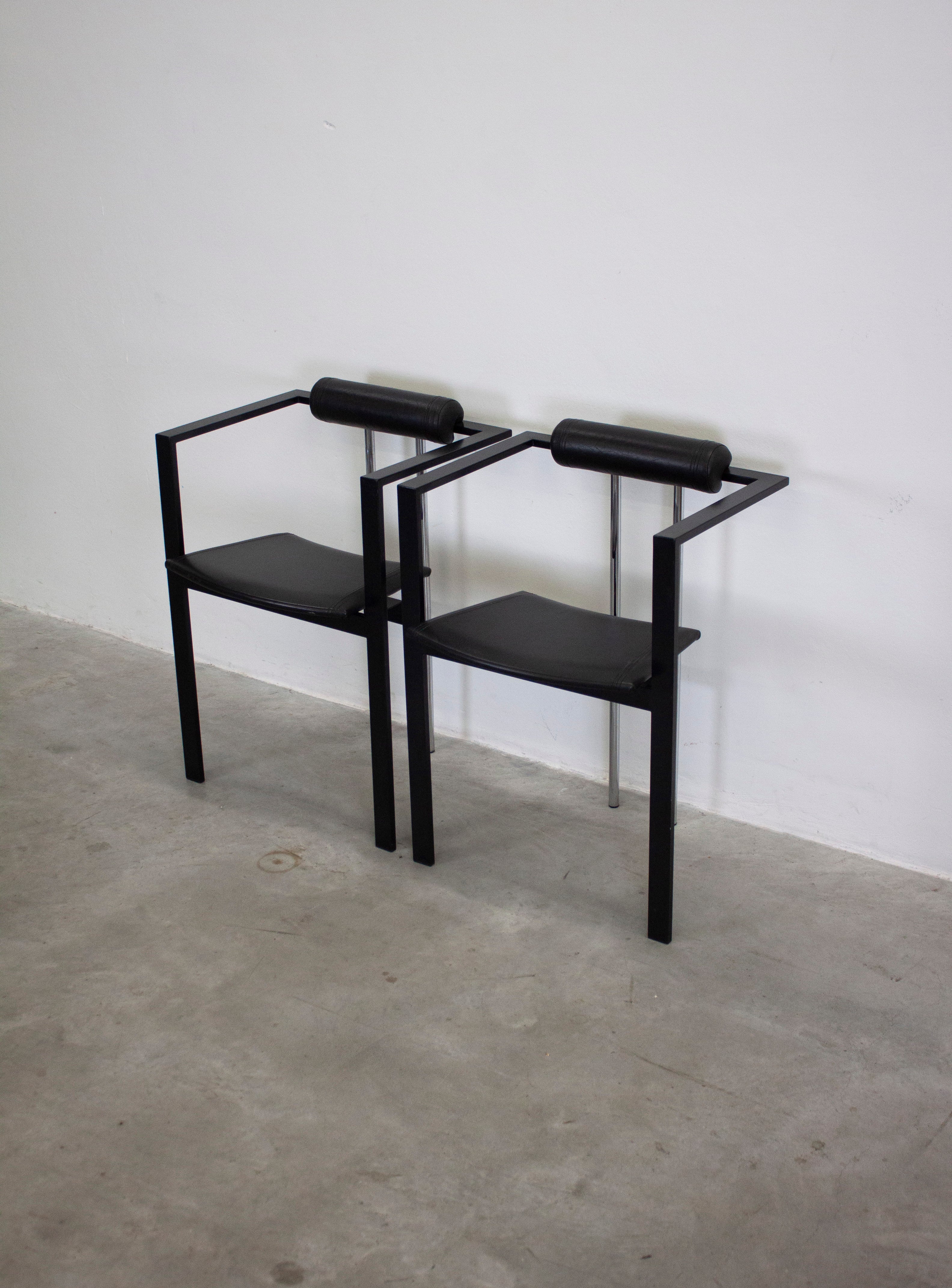 KFF Design Trix Chair by Karl Friedrich Föster (Black/Chrome) - Image 7