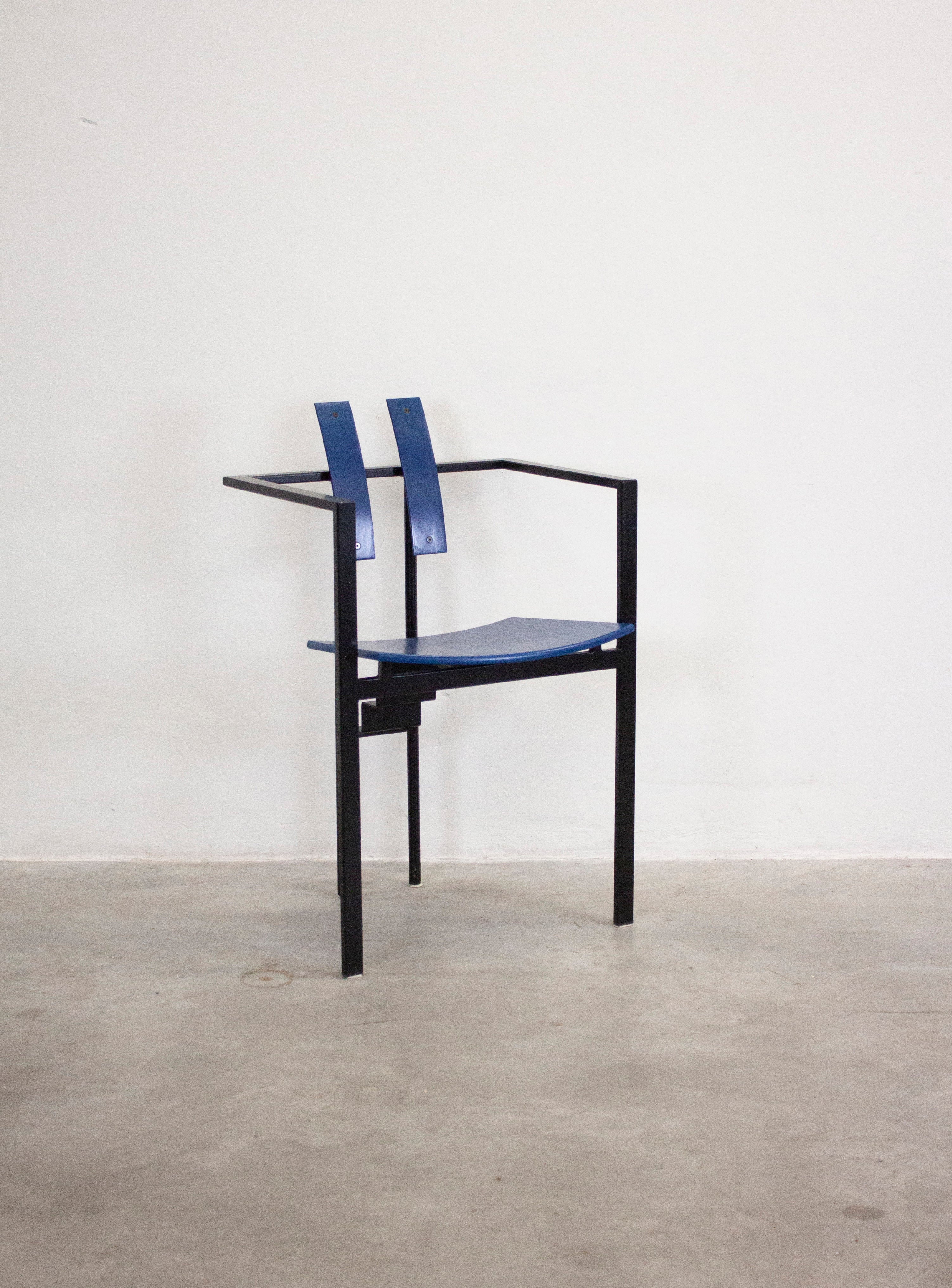 KFF Design Trix Chairs by Karl Friedrich Föster (Blue) - Image 2