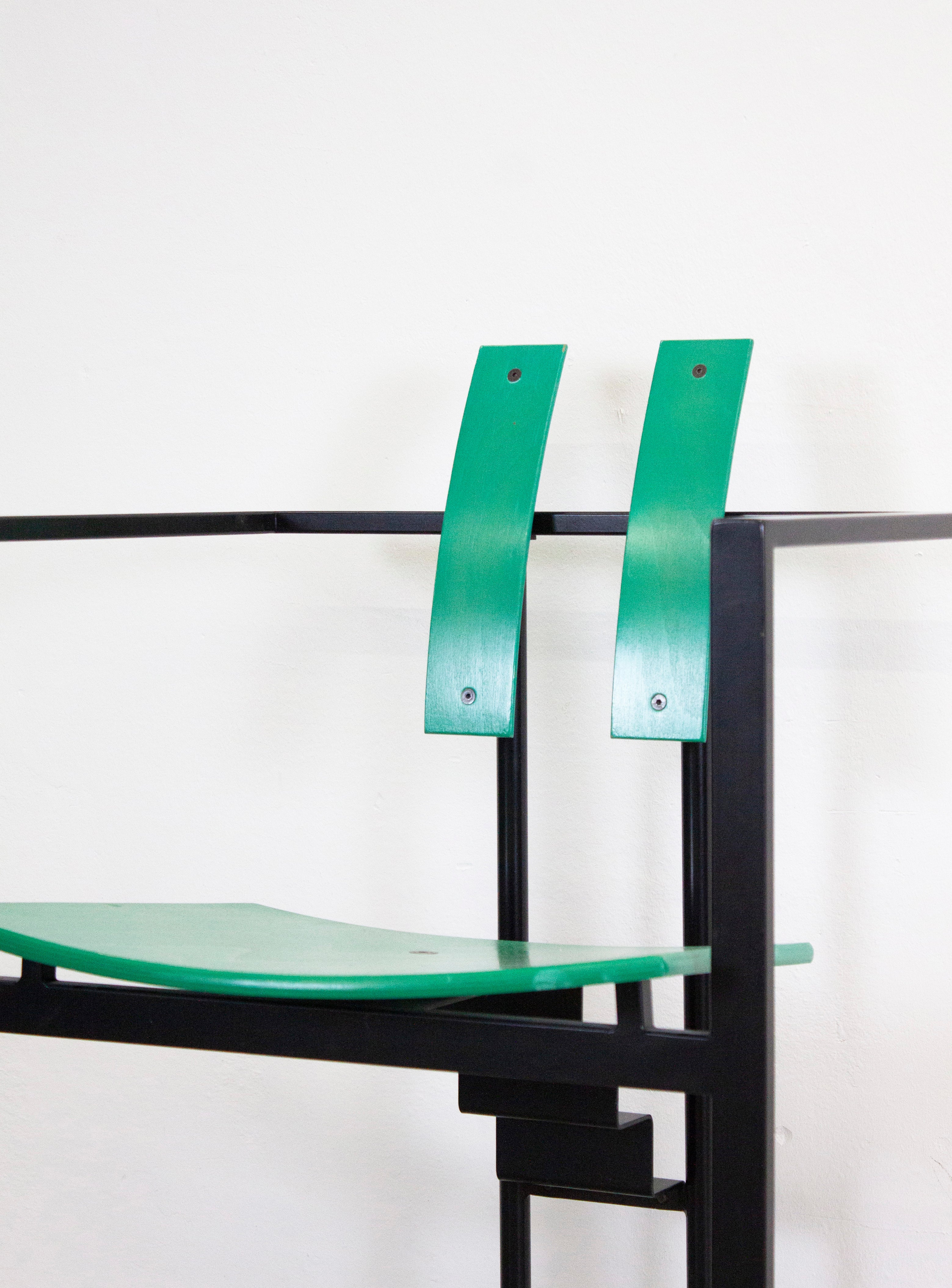KFF Design Trix Chairs by Karl Friedrich Föster (Green) - Image 17