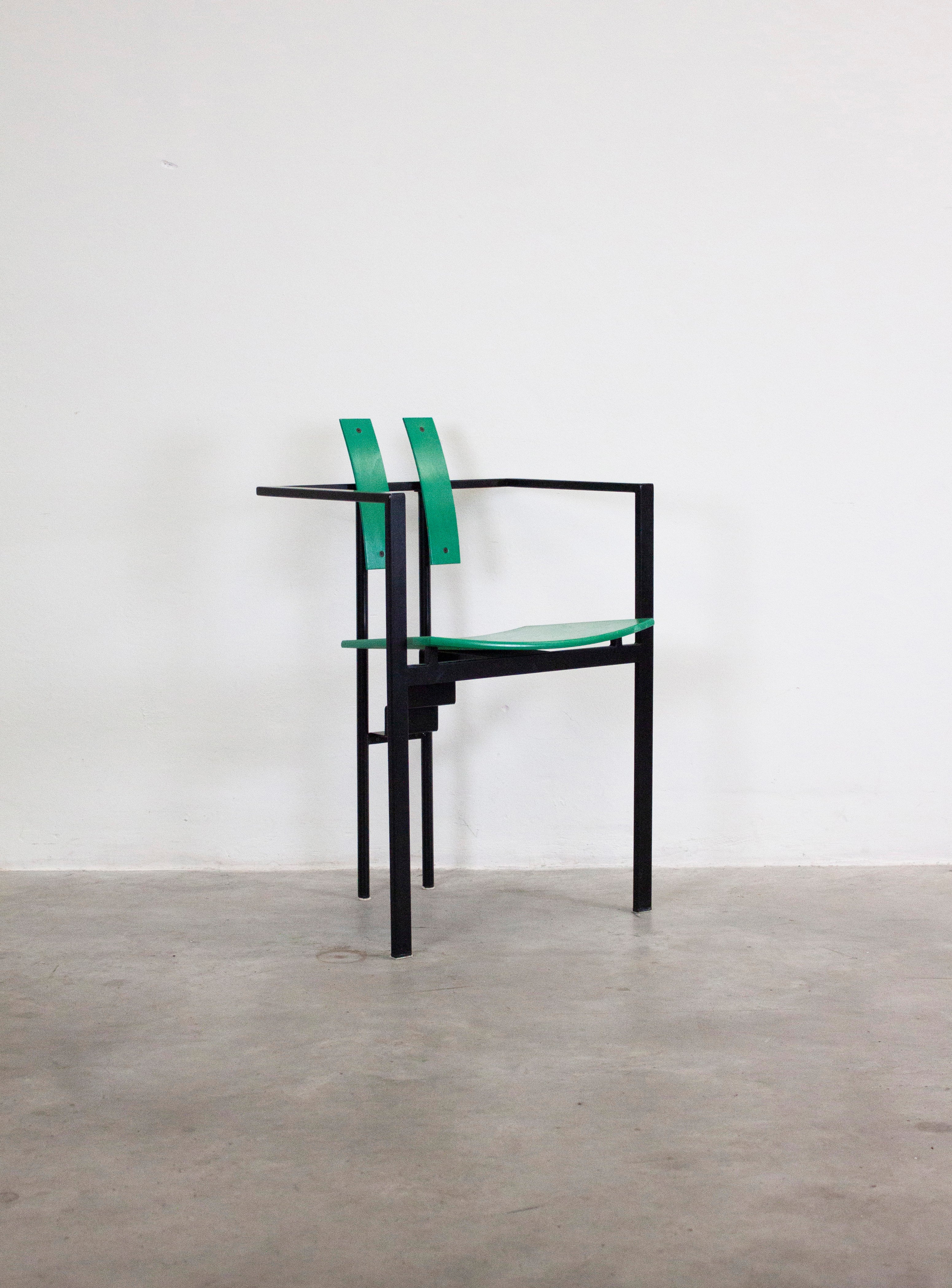 KFF Design Trix Chairs by Karl Friedrich Föster (Green) - Image 3