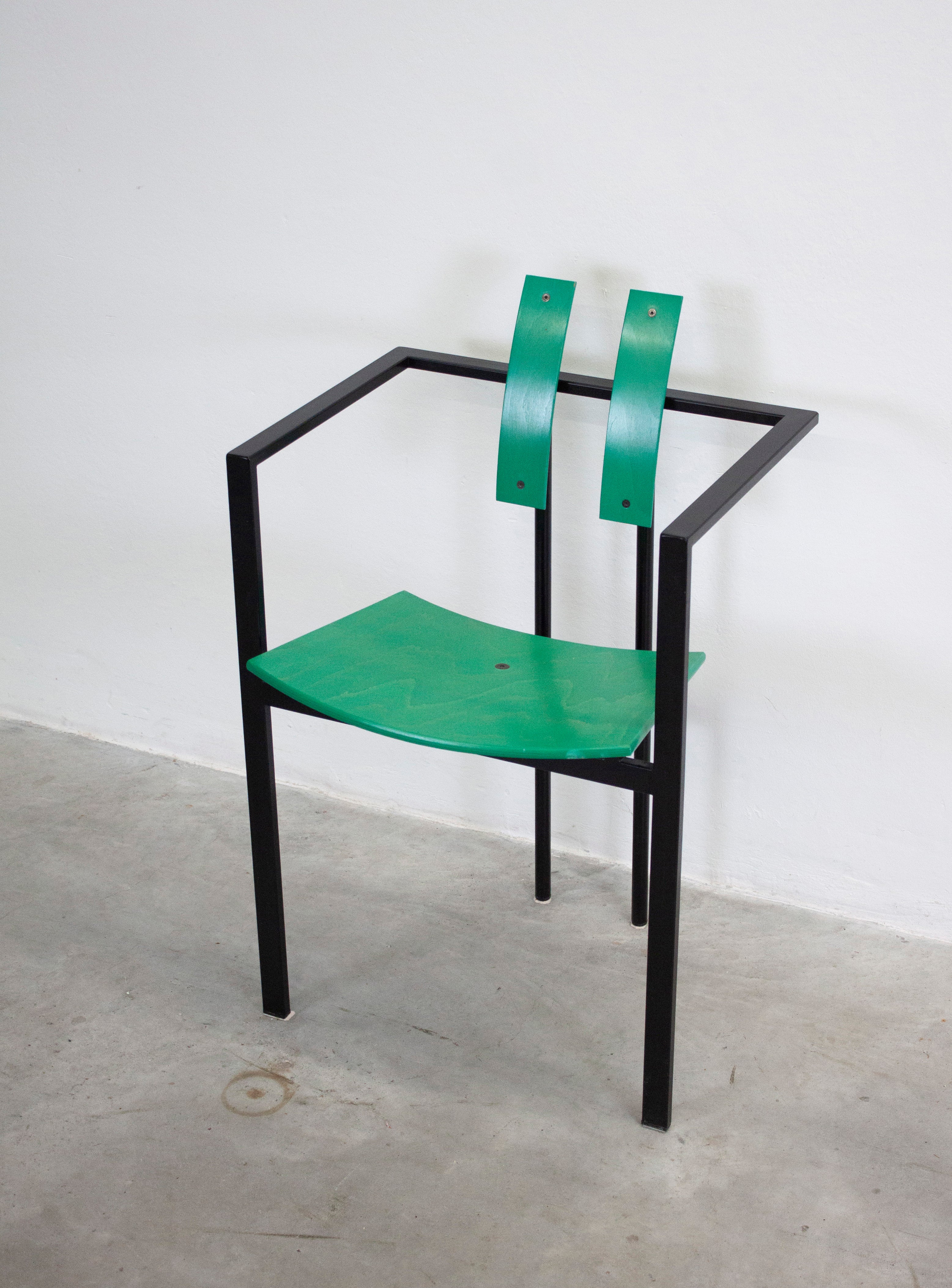 KFF Design Trix Chairs by Karl Friedrich Föster (Green) - Image 4