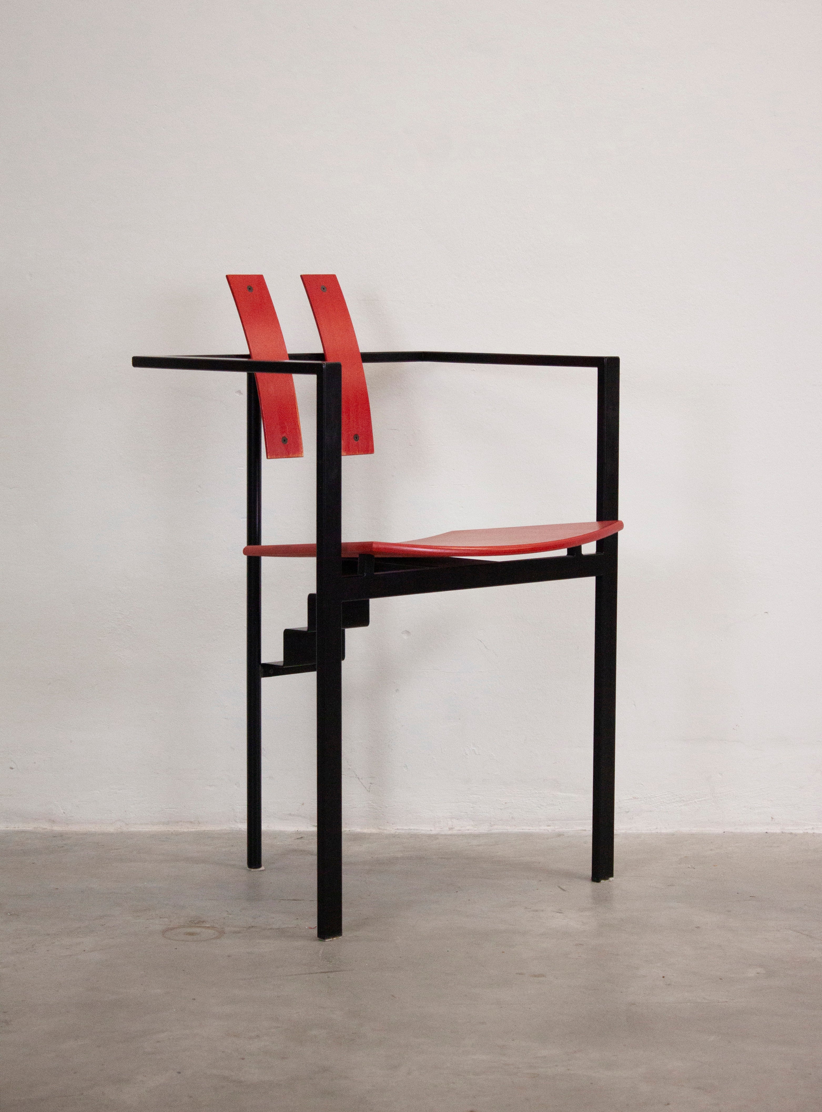 KFF Design Trix Chair by Karl Friedrich Föster (Red)