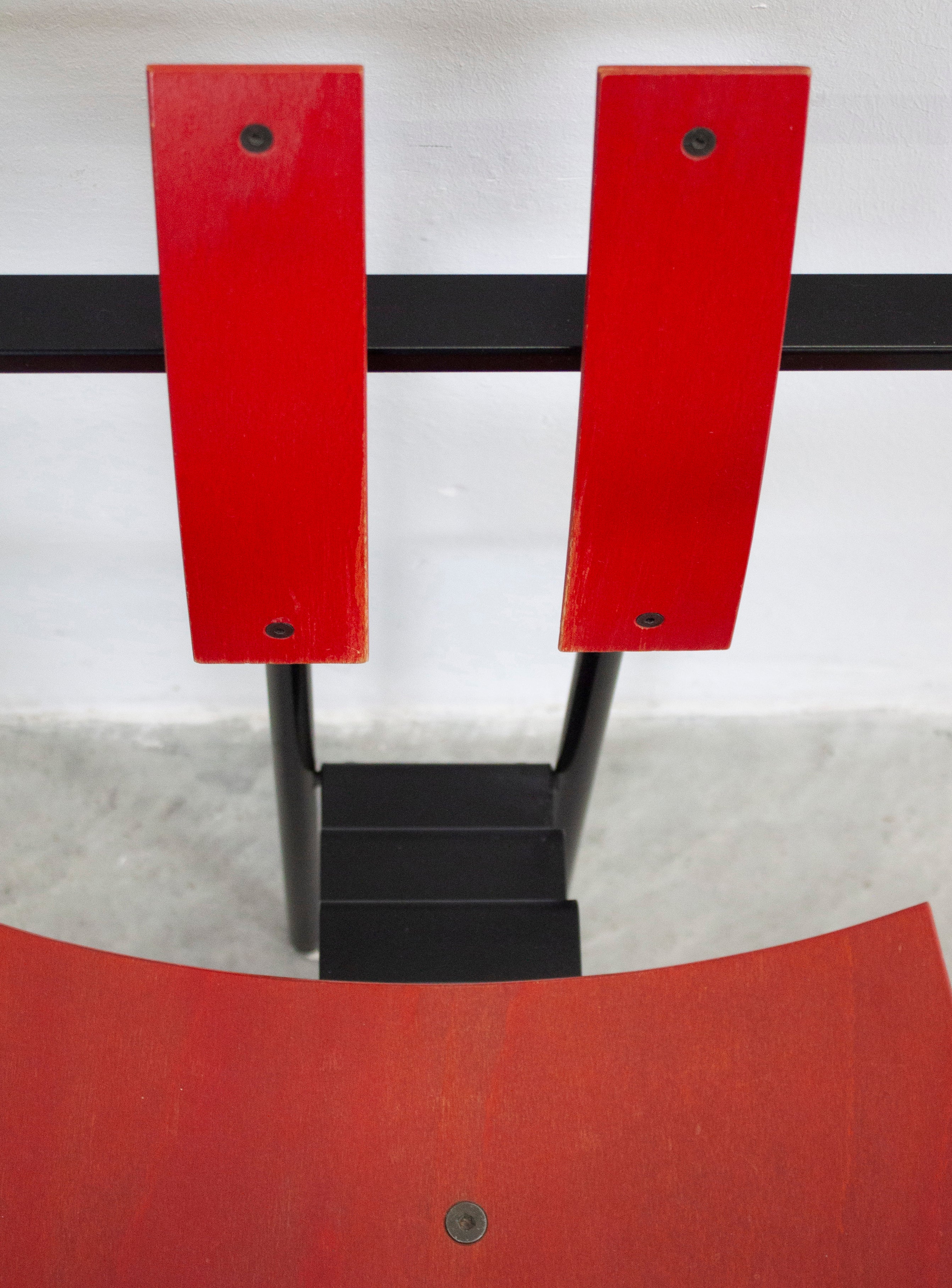 KFF Design Trix Chair by Karl Friedrich Föster (Red) - Image 15