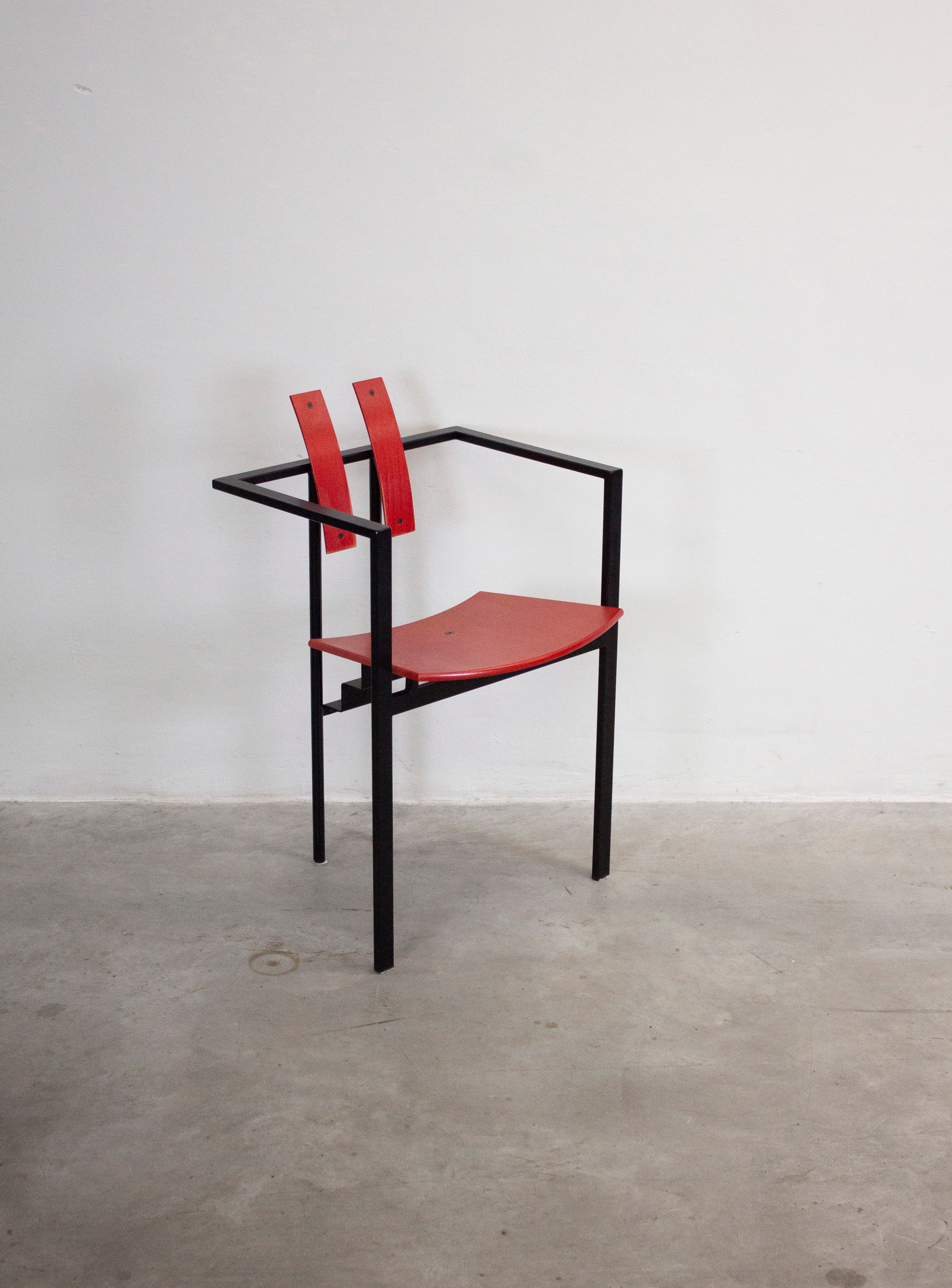 KFF Design Trix Chair by Karl Friedrich Föster (Red) - Image 4