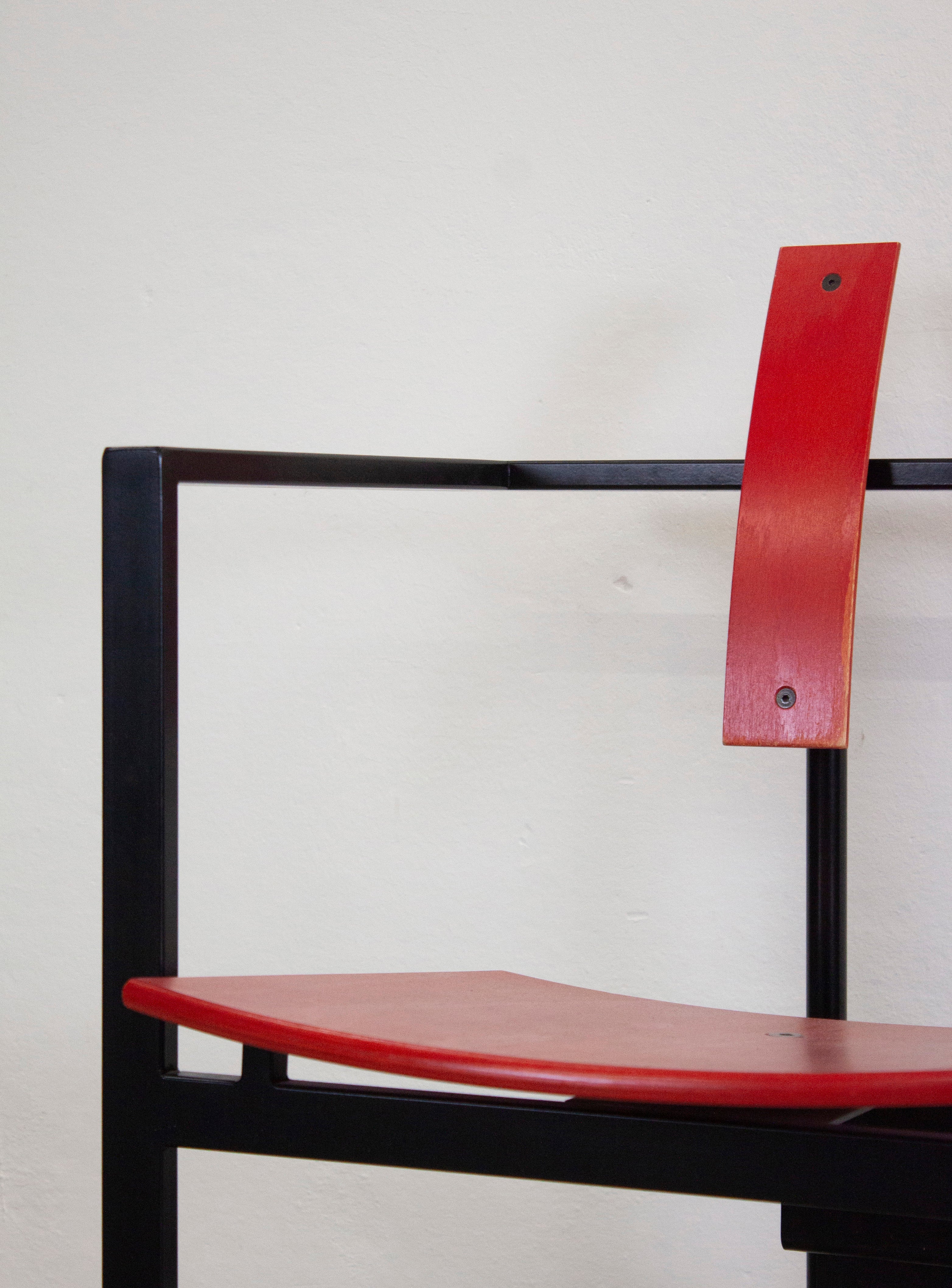 KFF Design Trix Chair by Karl Friedrich Föster (Red) - Image 5