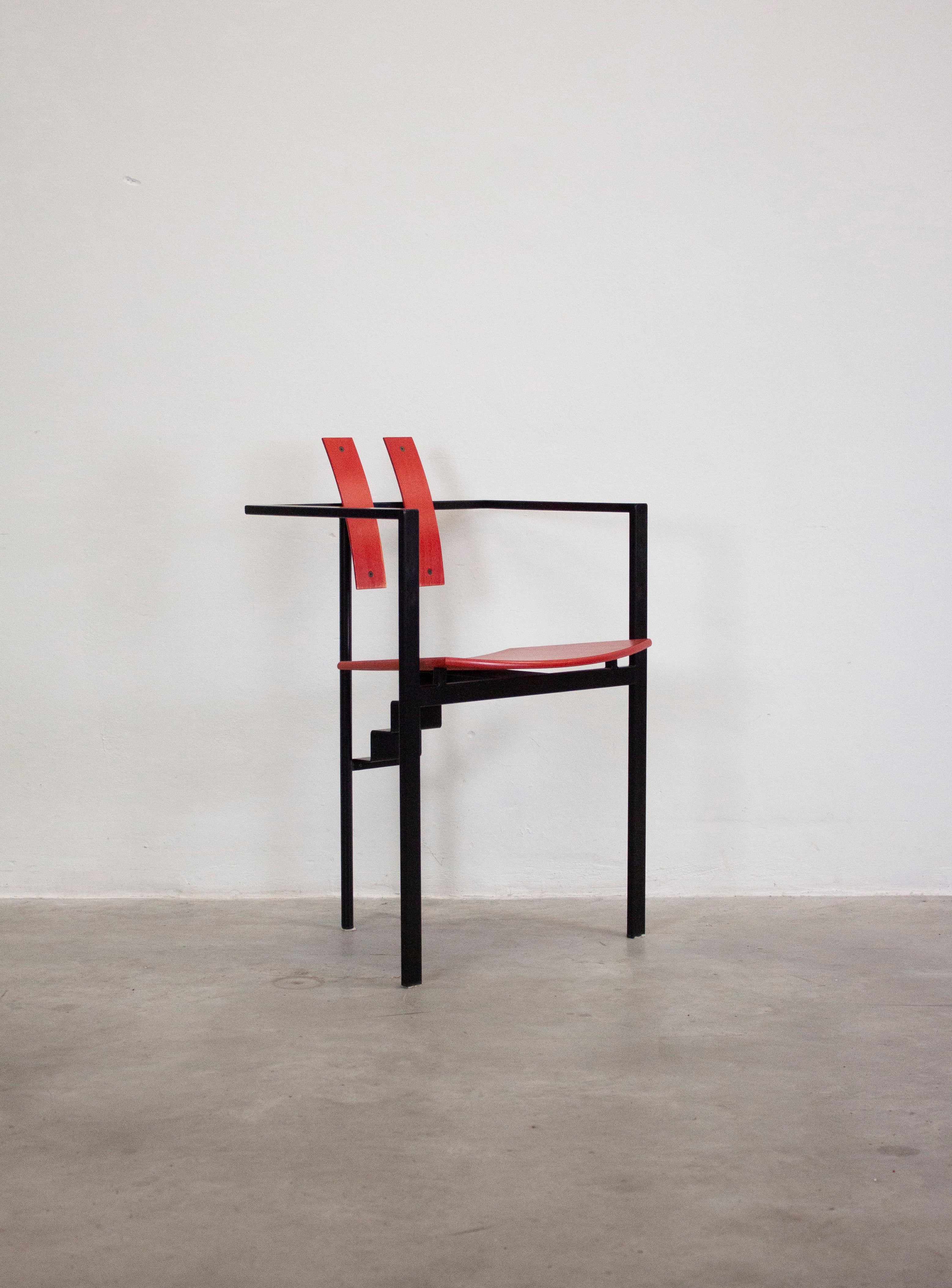 KFF Design Trix Chair by Karl Friedrich Föster (Red) - Image 6