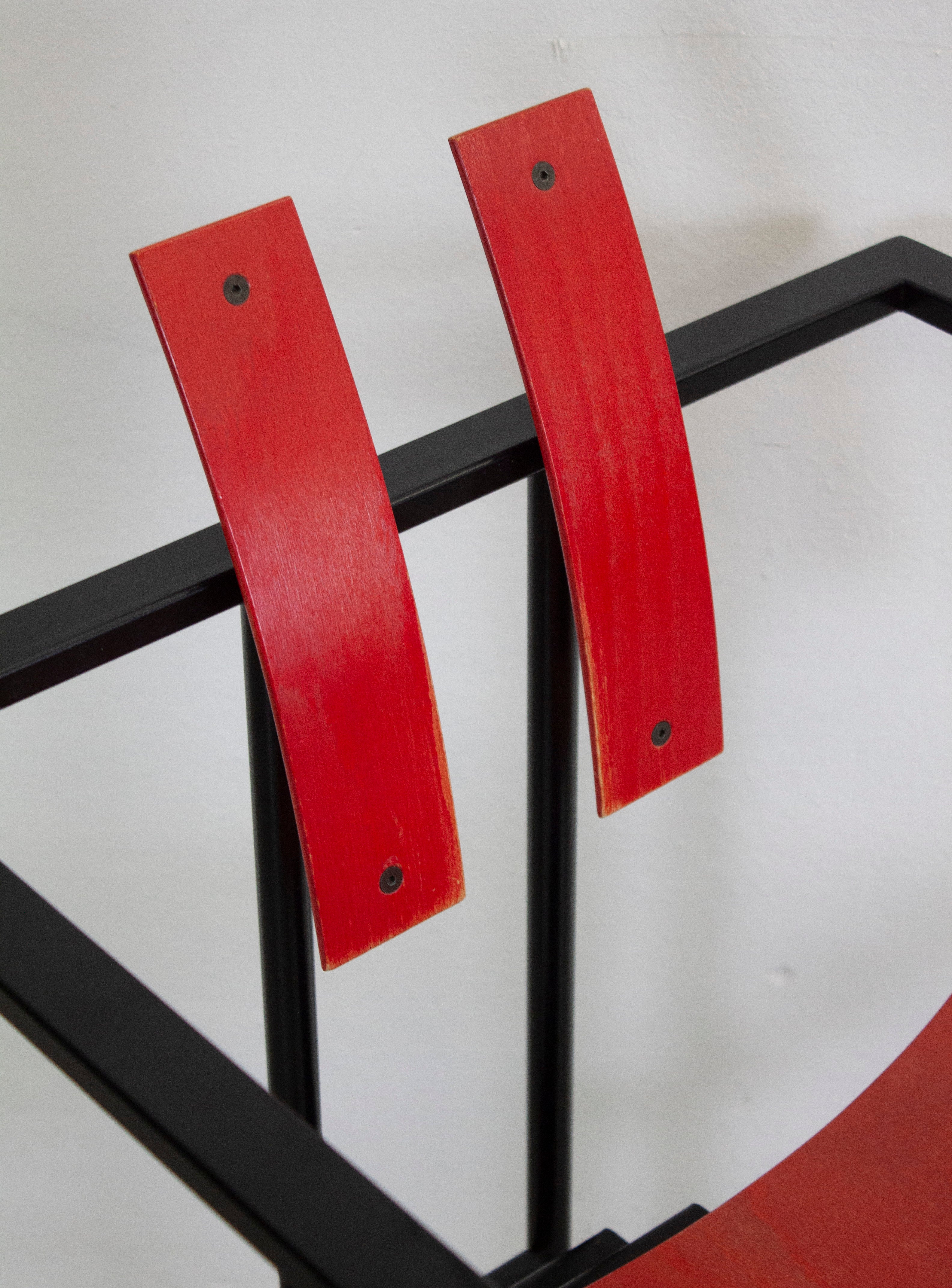 KFF Design Trix Chair by Karl Friedrich Föster (Red) - Image 7