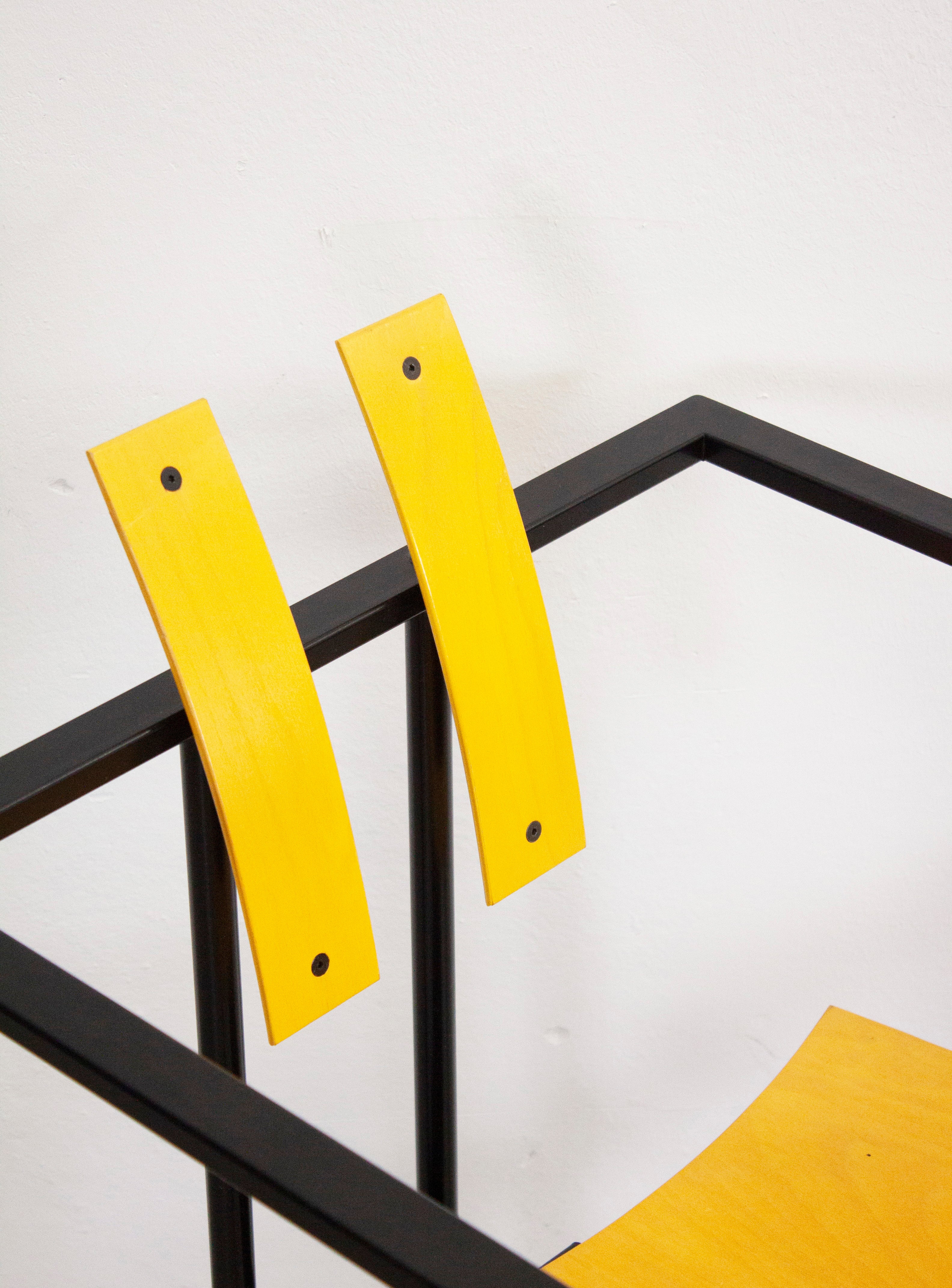 KFF Design Trix Chairs by Karl Friedrich Föster (Yellow) - Image 11