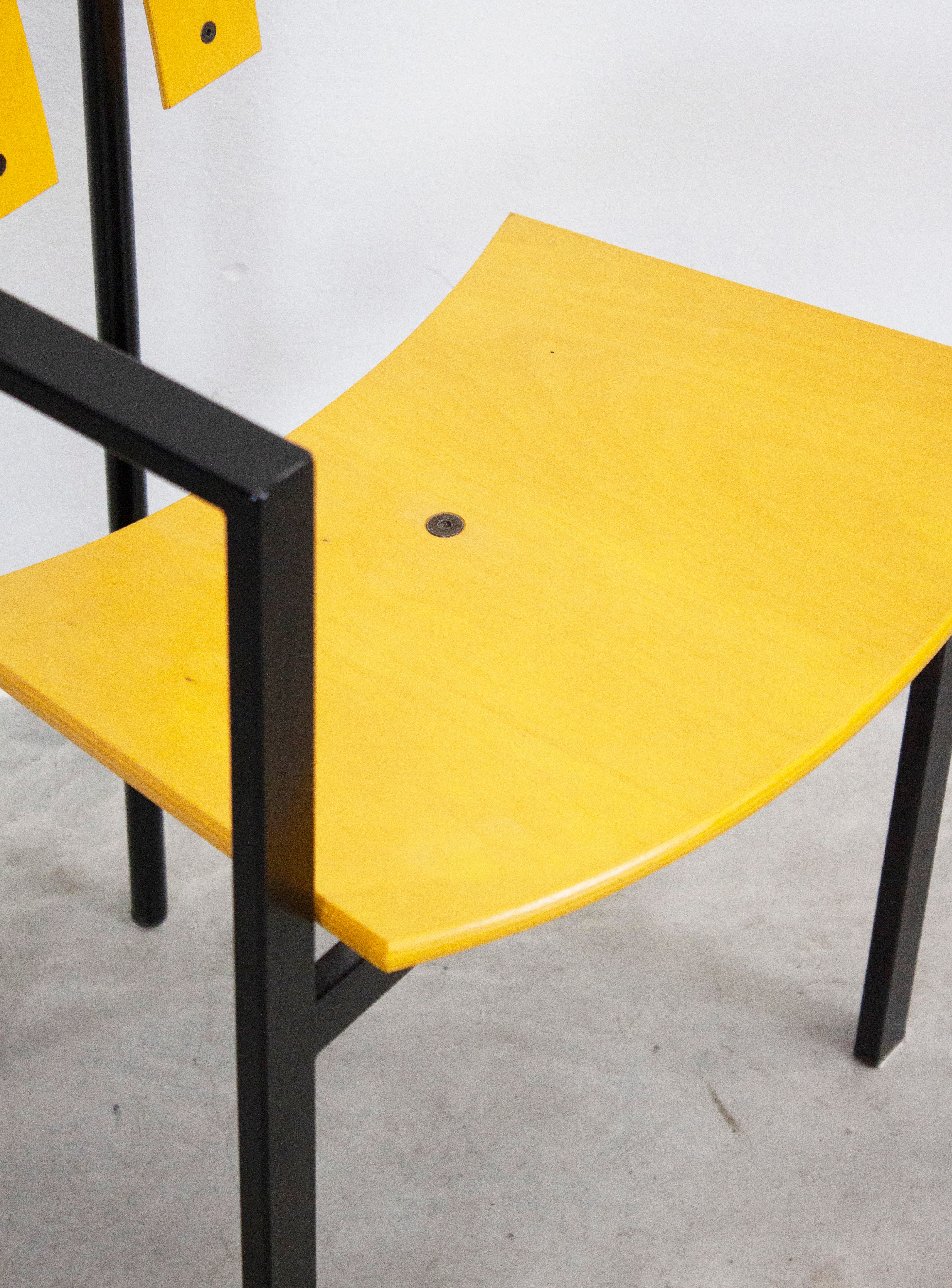 KFF Design Trix Chairs by Karl Friedrich Föster (Yellow) - Image 13