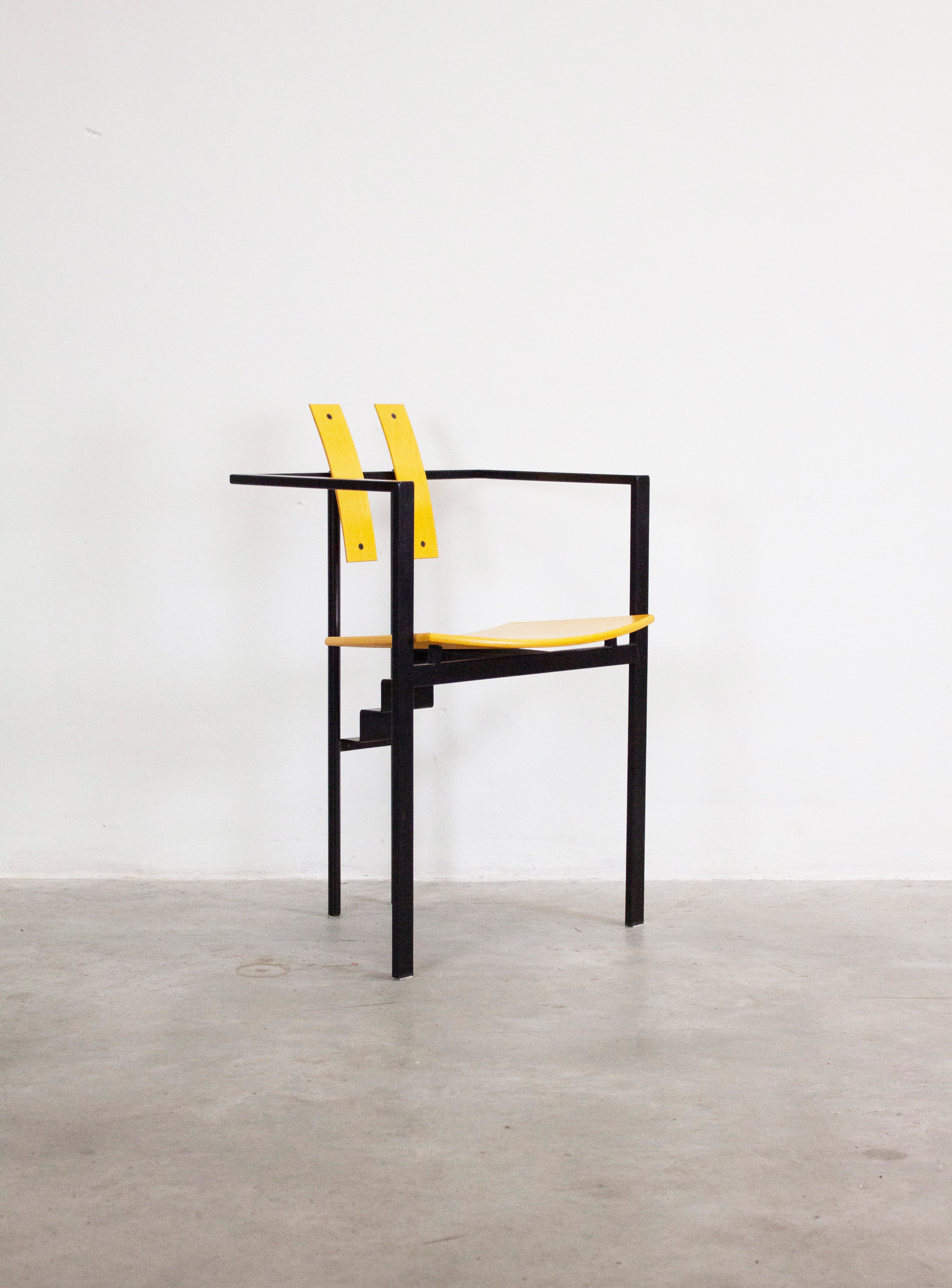 KFF Design Trix Chairs by Karl Friedrich Föster (Yellow) - Image 4