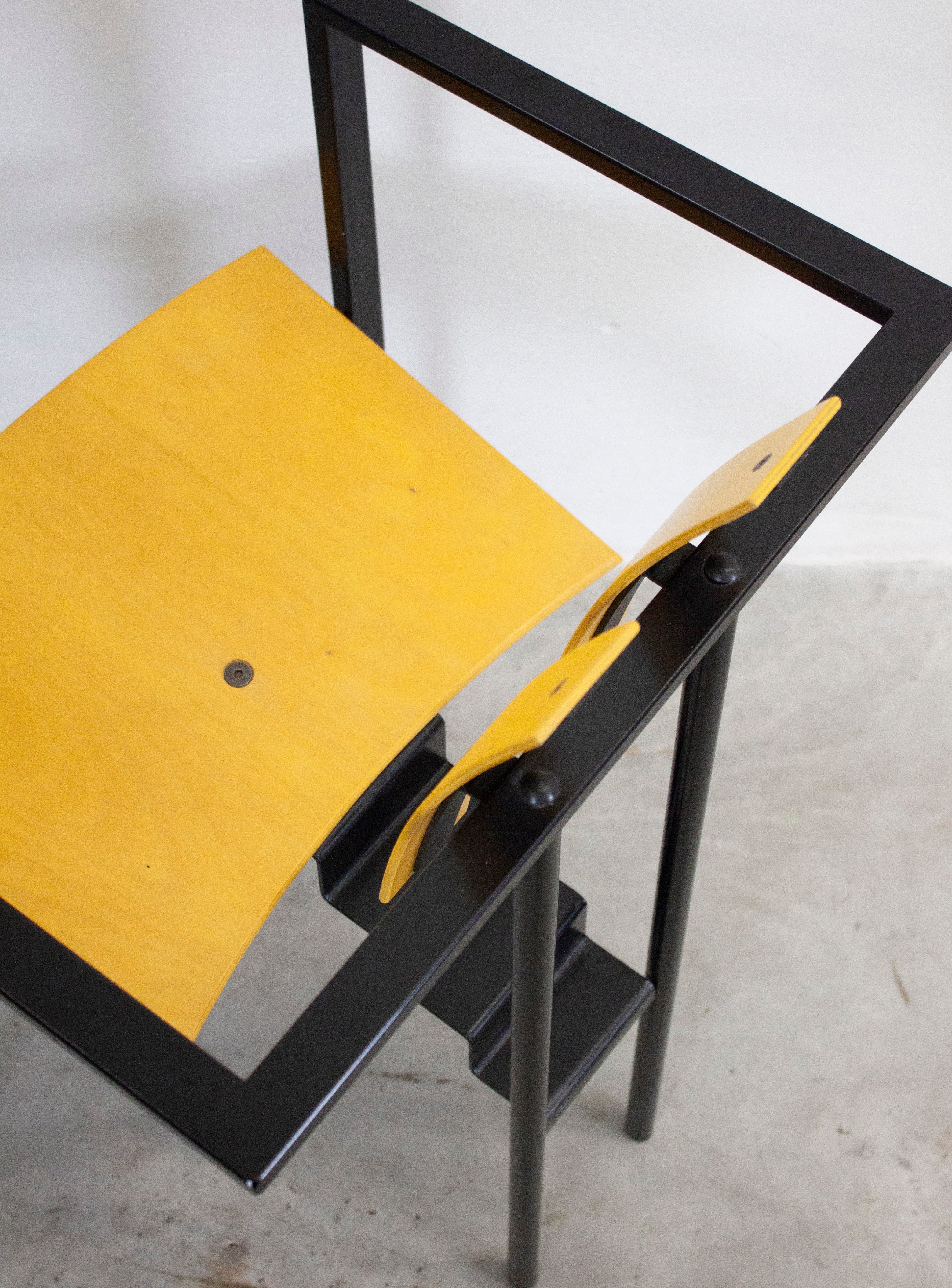 KFF Design Trix Chairs by Karl Friedrich Föster (Yellow) - Image 6