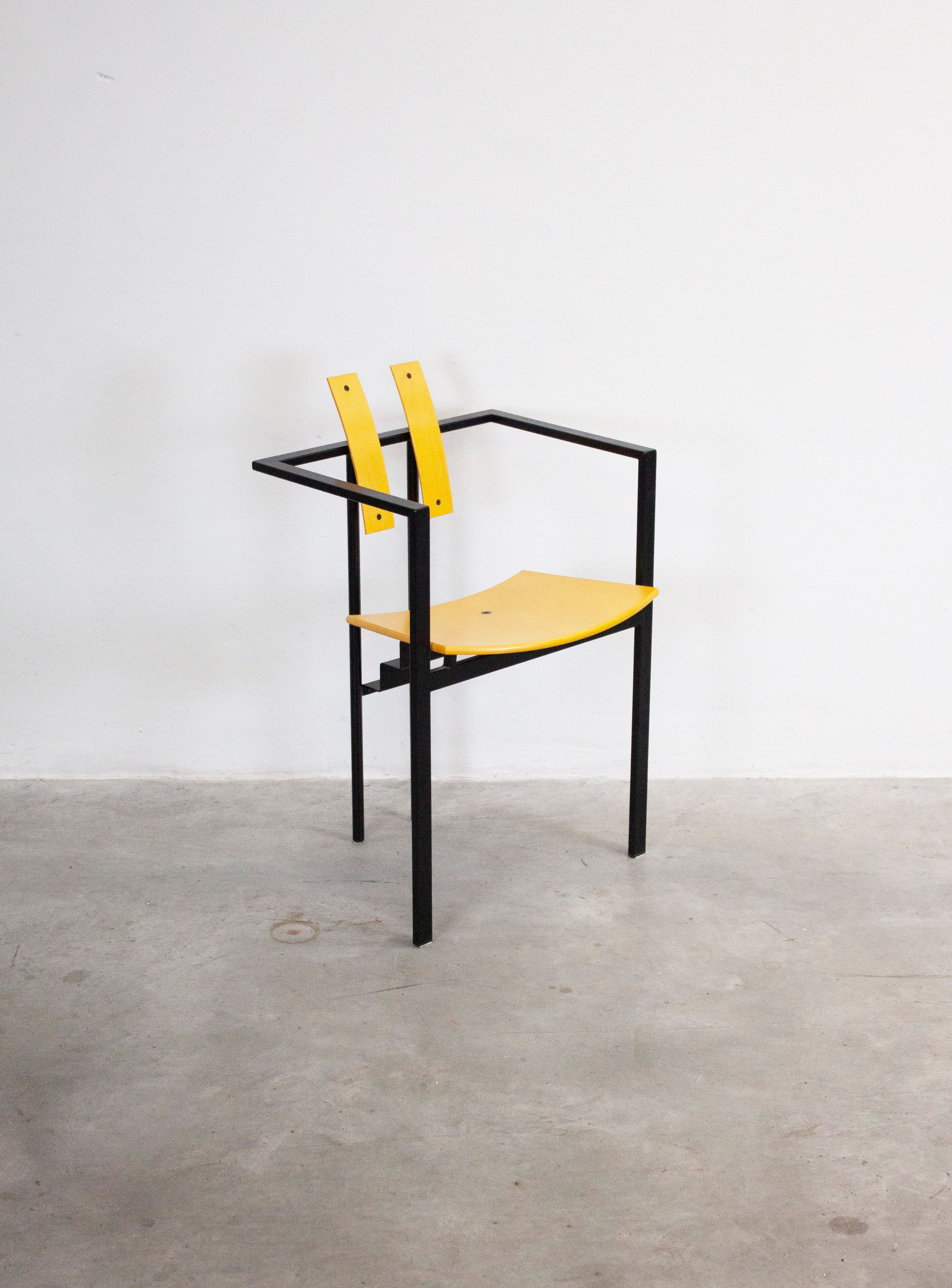 KFF Design Trix Chairs by Karl Friedrich Föster (Yellow) - Image 9