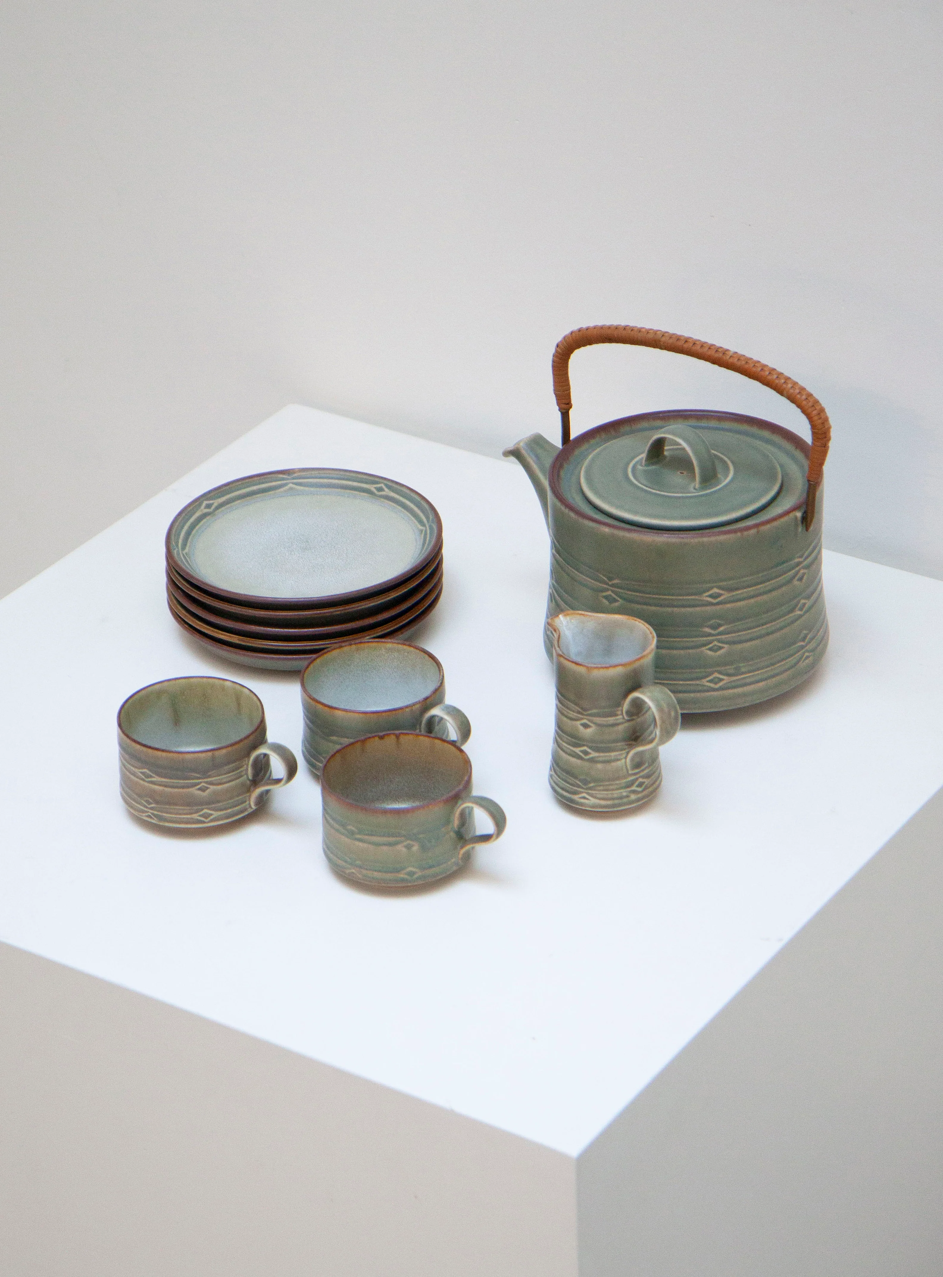 Kronjyden Nissen Rune Tea Set by Jens Quistgaard - Image 3