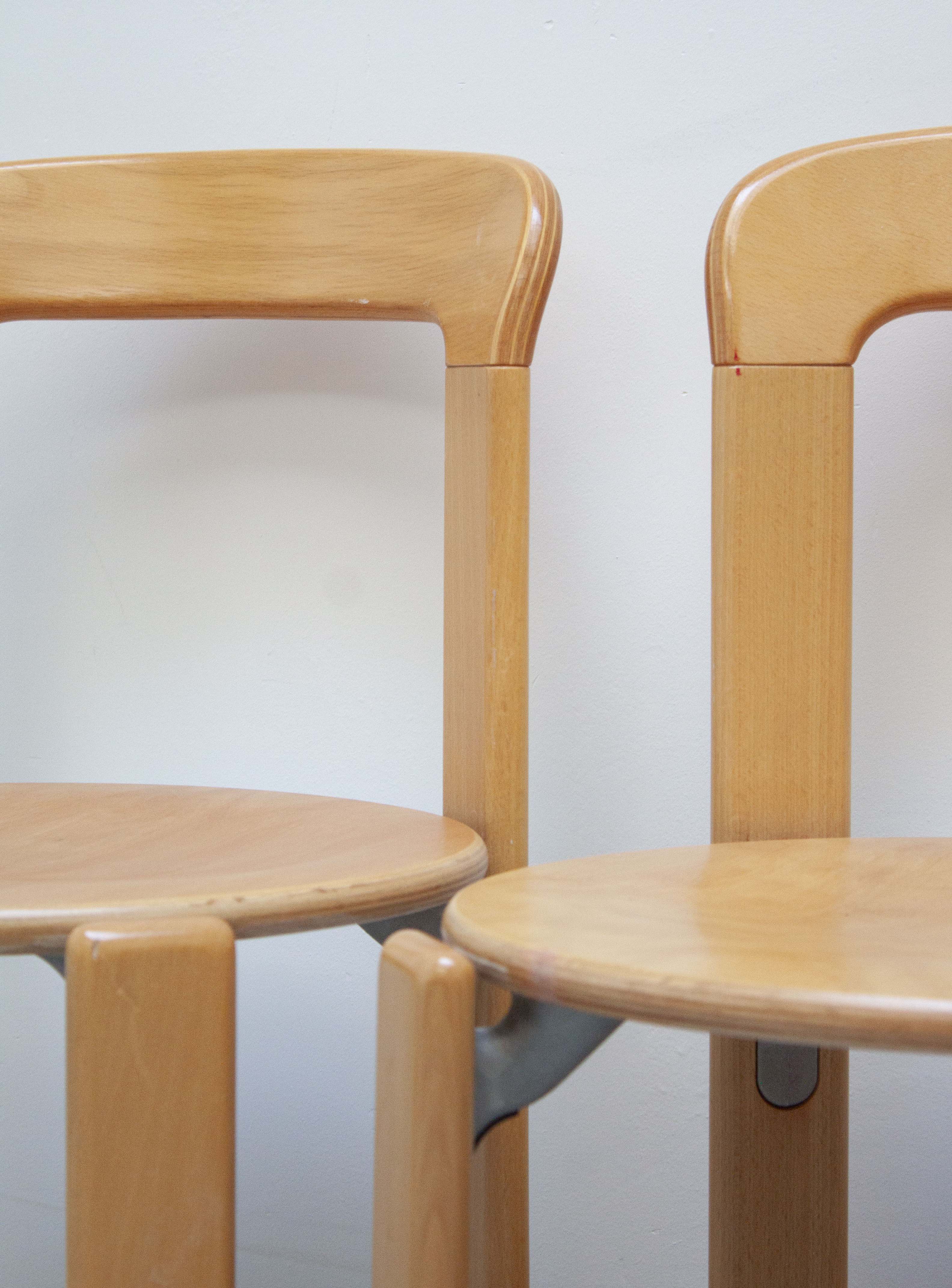 Kusch+Co Rey Dining Chairs by Bruno Rey - Image 10