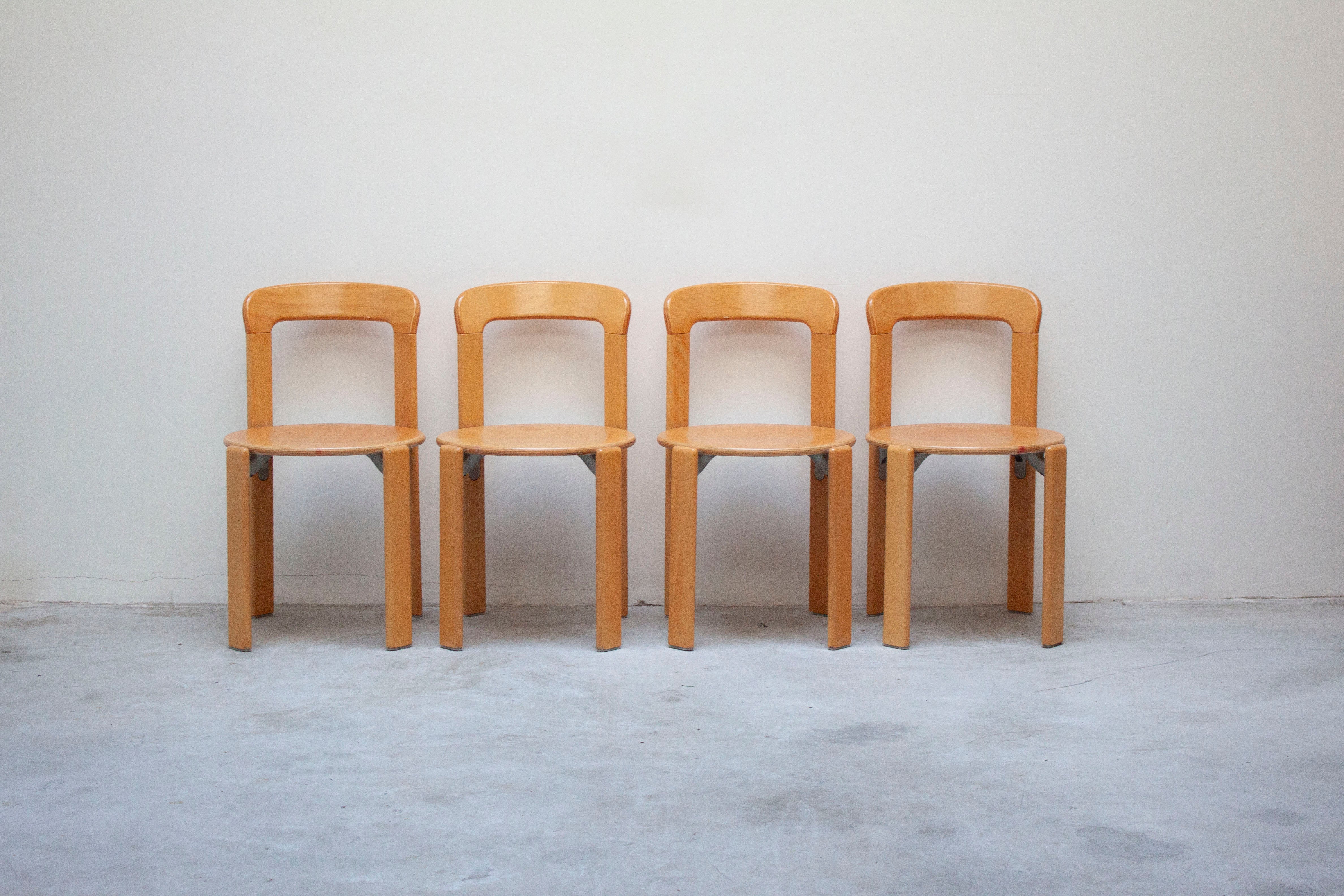 Kusch+Co Rey Dining Chairs by Bruno Rey - Image 3