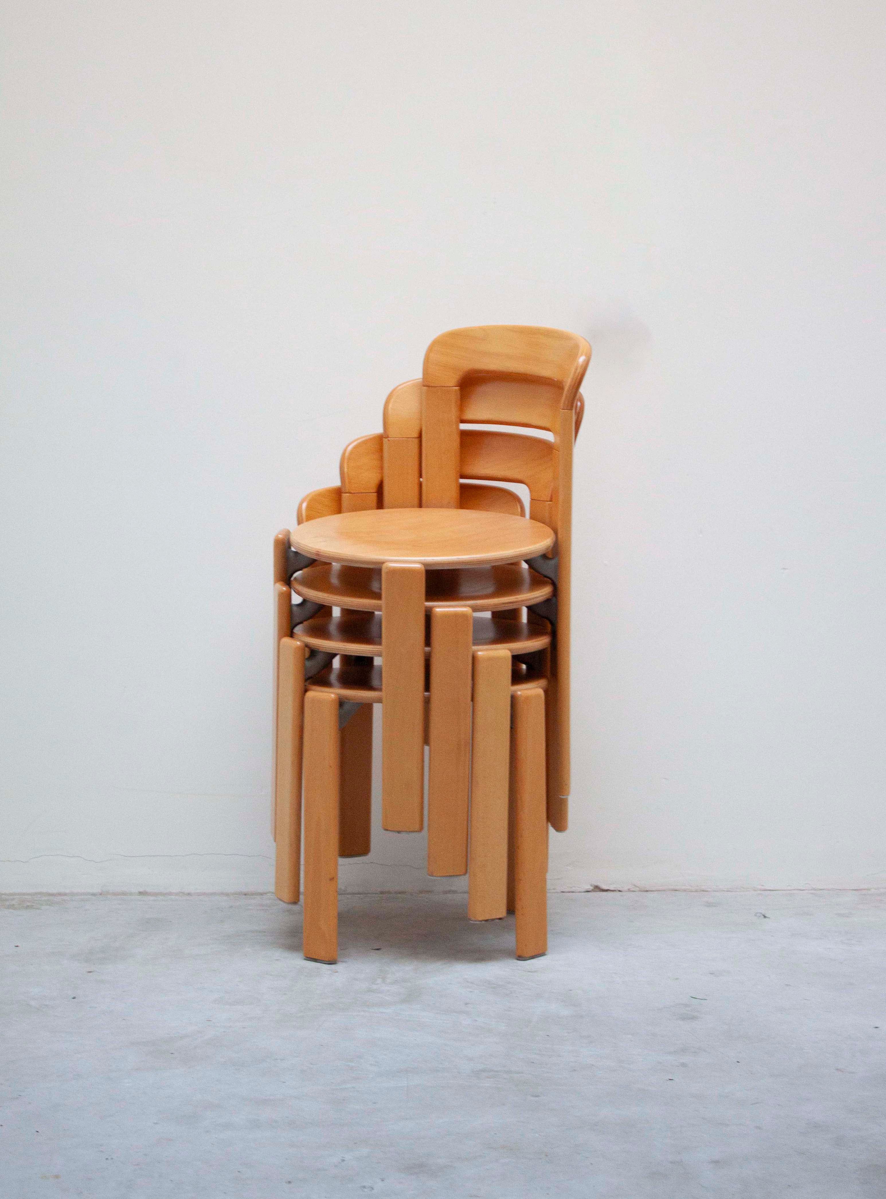 Kusch+Co Rey Dining Chairs by Bruno Rey - Image 4