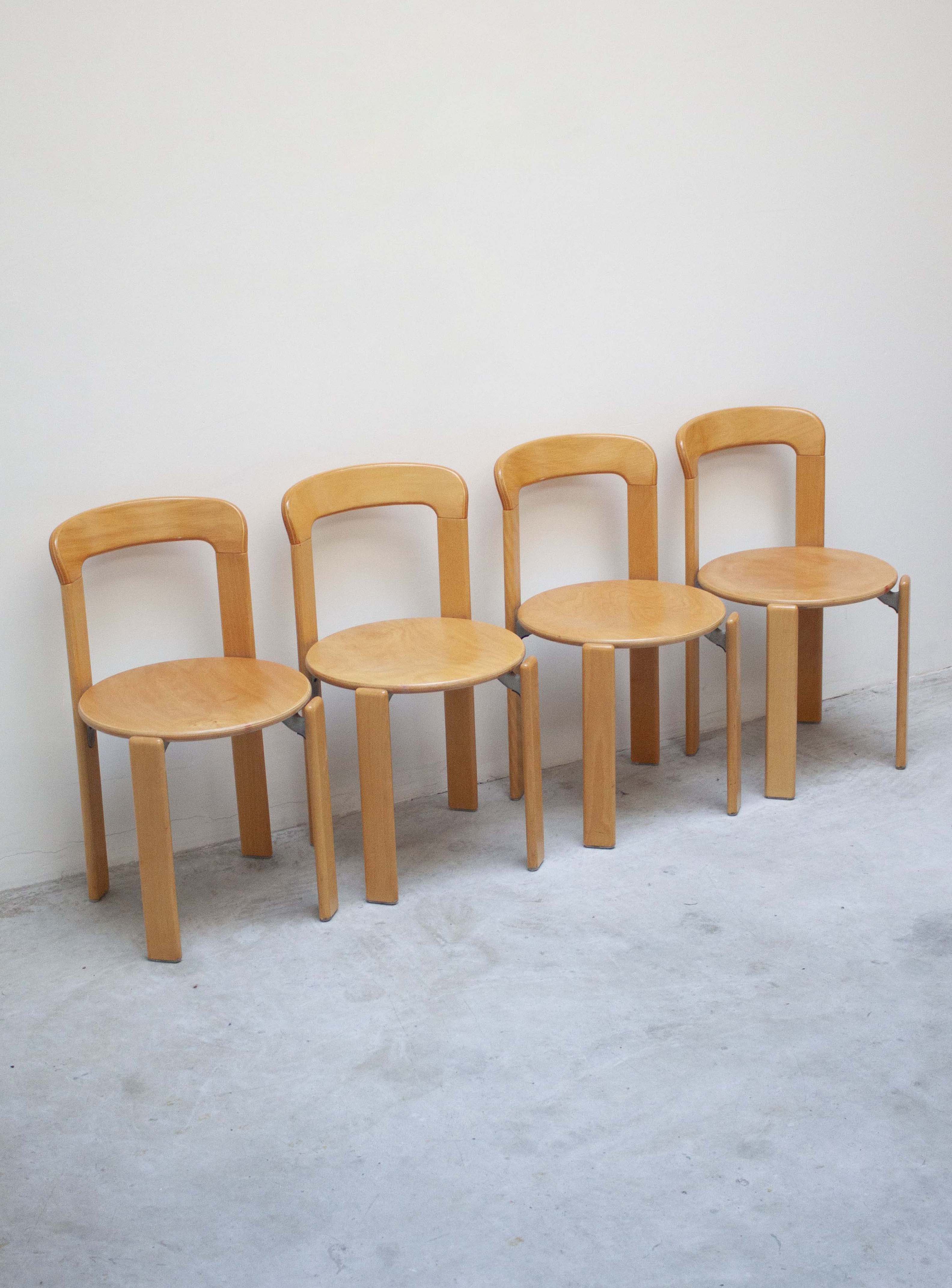Kusch+Co Rey Dining Chairs by Bruno Rey - Image 6
