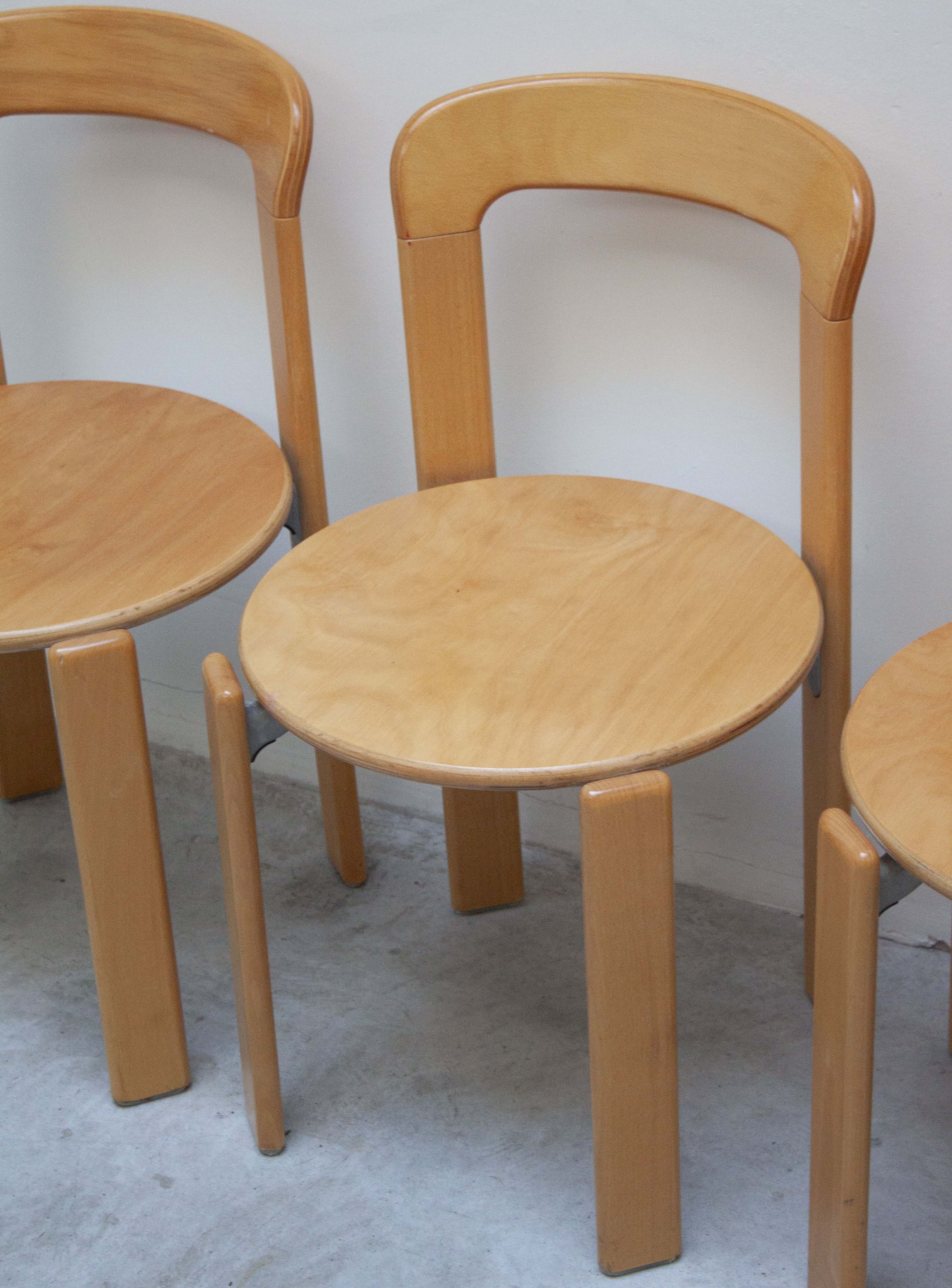 Kusch+Co Rey Dining Chairs by Bruno Rey - Image 7