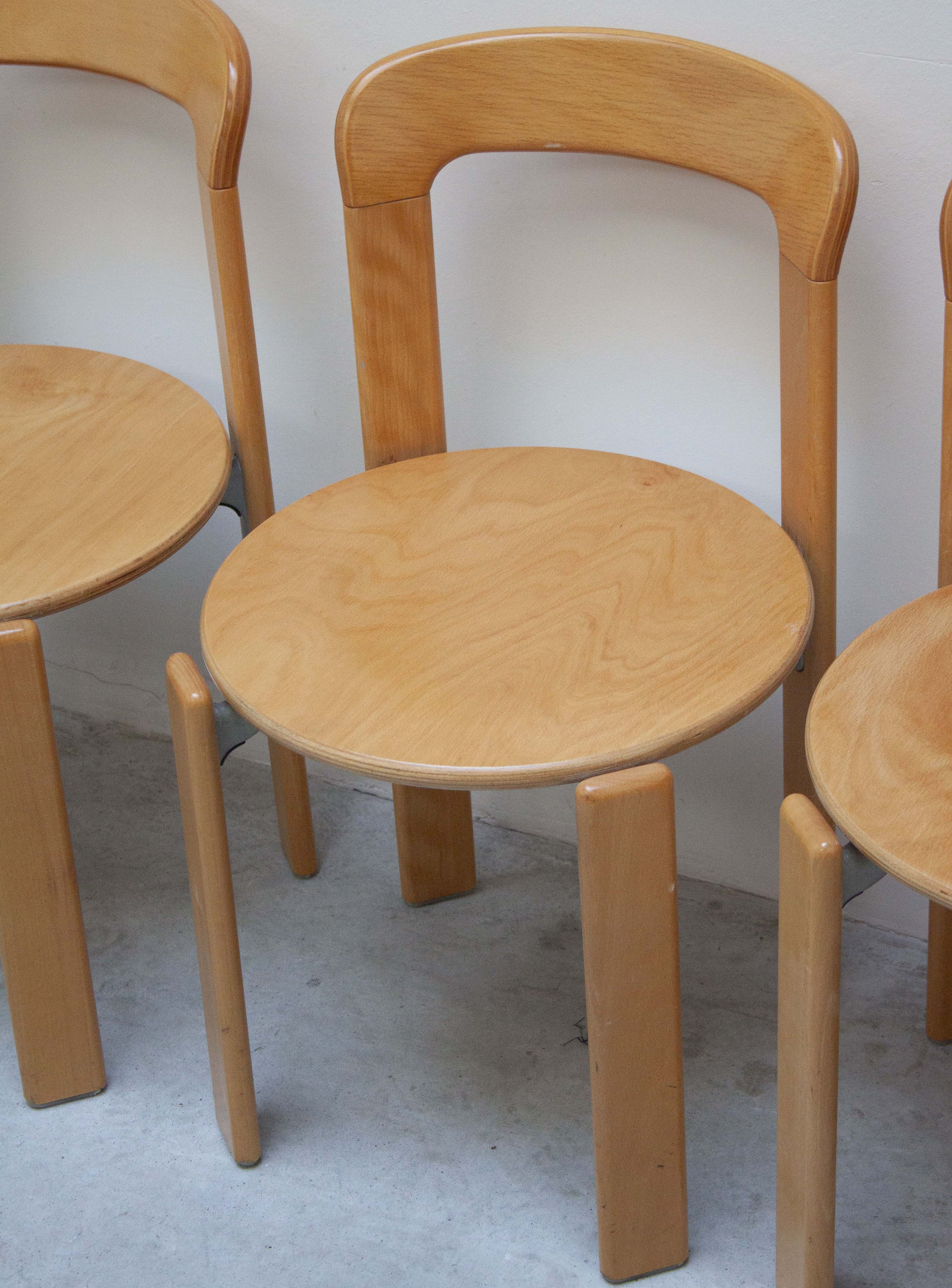 Kusch+Co Rey Dining Chairs by Bruno Rey - Image 8