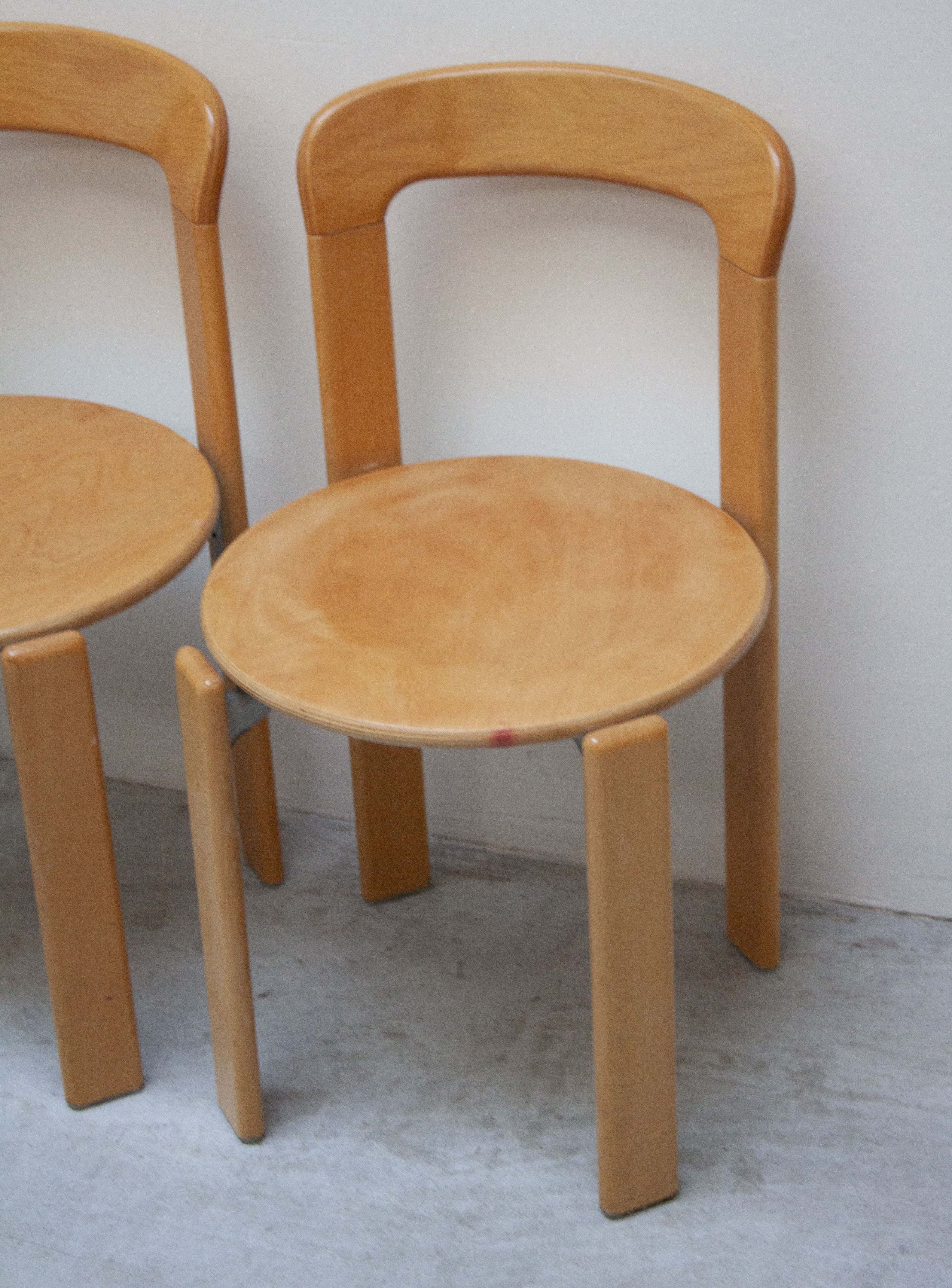 Kusch+Co Rey Dining Chairs by Bruno Rey - Image 9